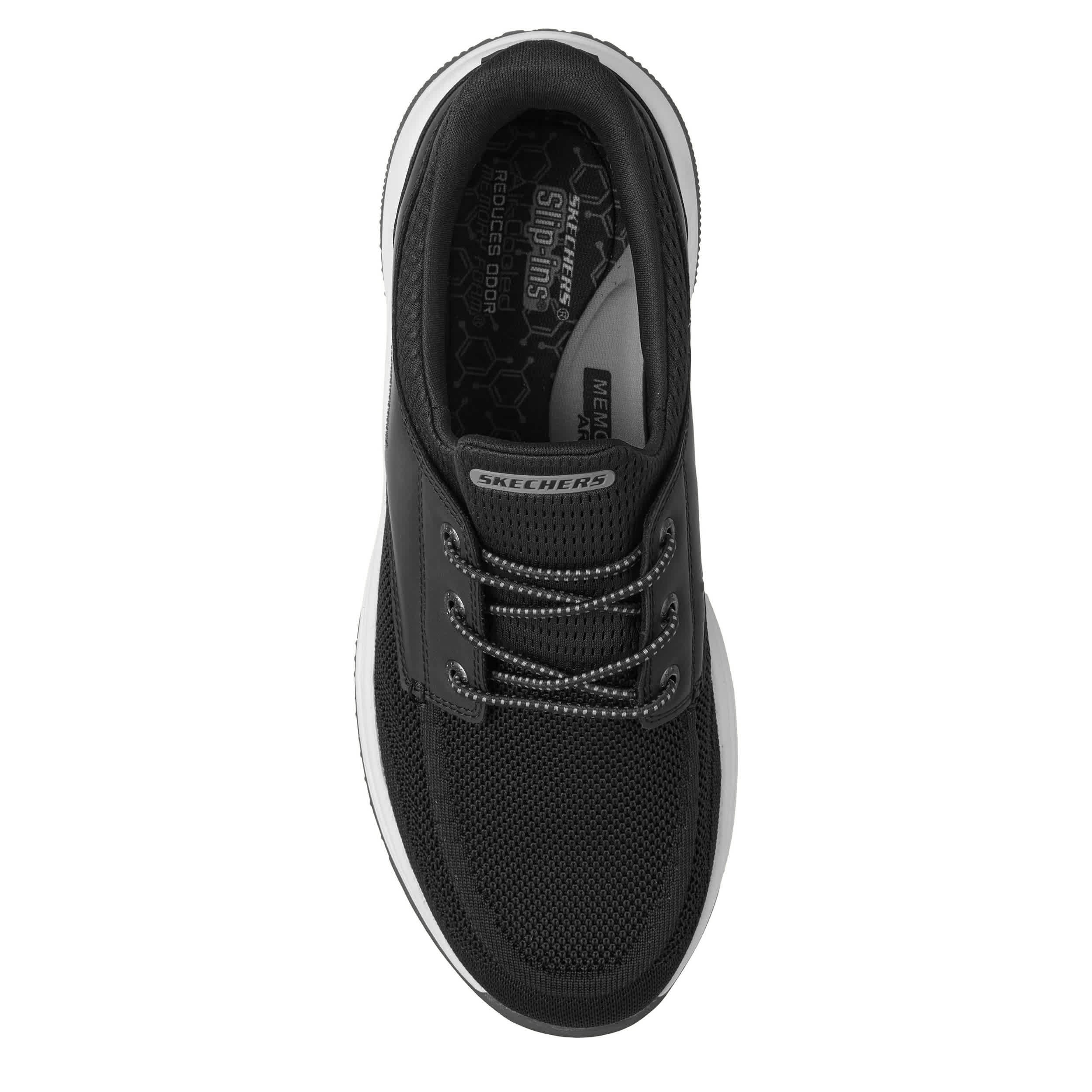 SKECHERS-MENS SLIP-INS MEROE-ALDEN-NAVY & 