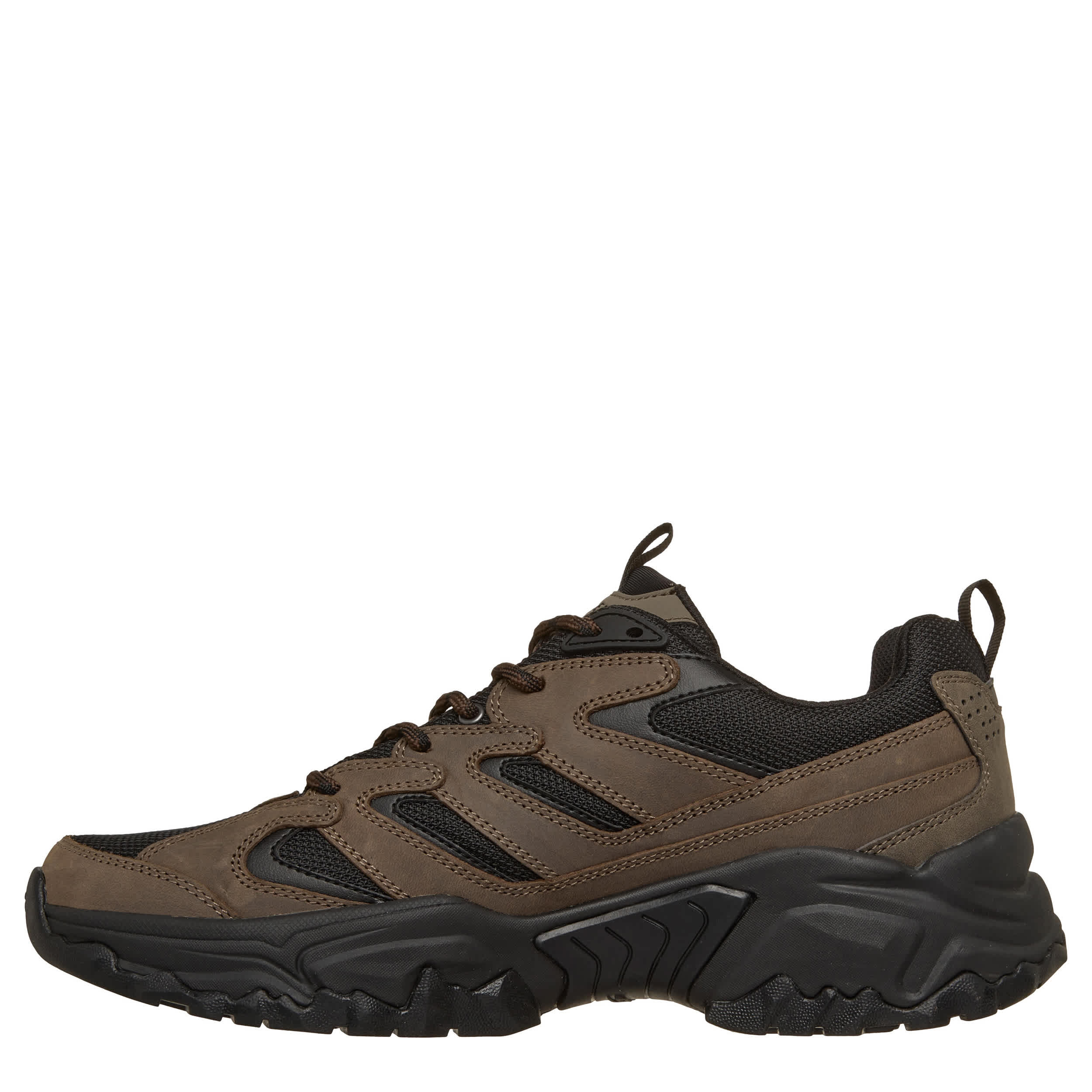 SKECHERS-MENS TERRAFORM-WARD HIKING SHOE-DARK TAUPE & 