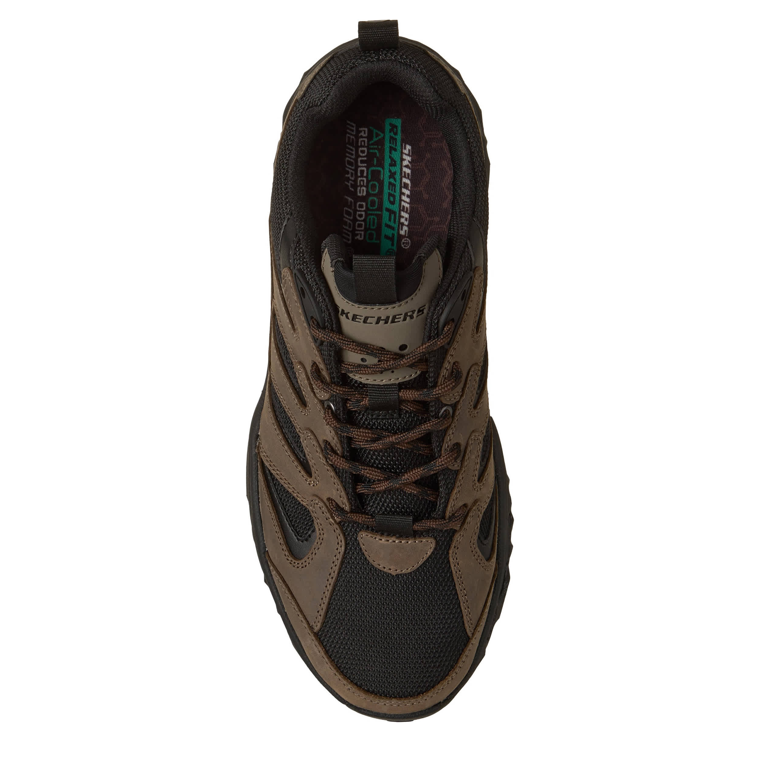 SKECHERS-MENS TERRAFORM-WARD HIKING SHOE-DARK TAUPE & 