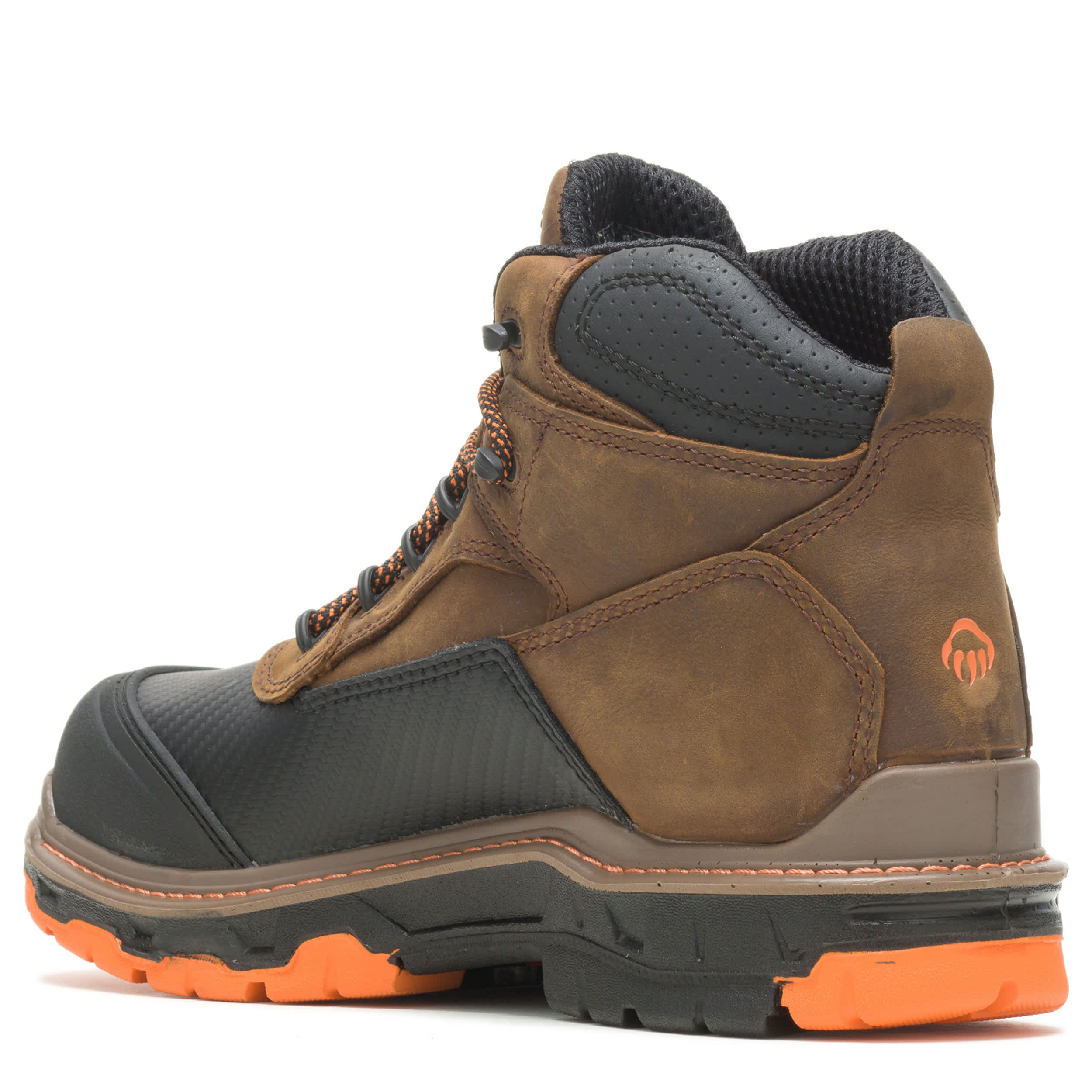 WOLVERINE-MENS OVERPASS CT WORK BOOT-BROWN & 