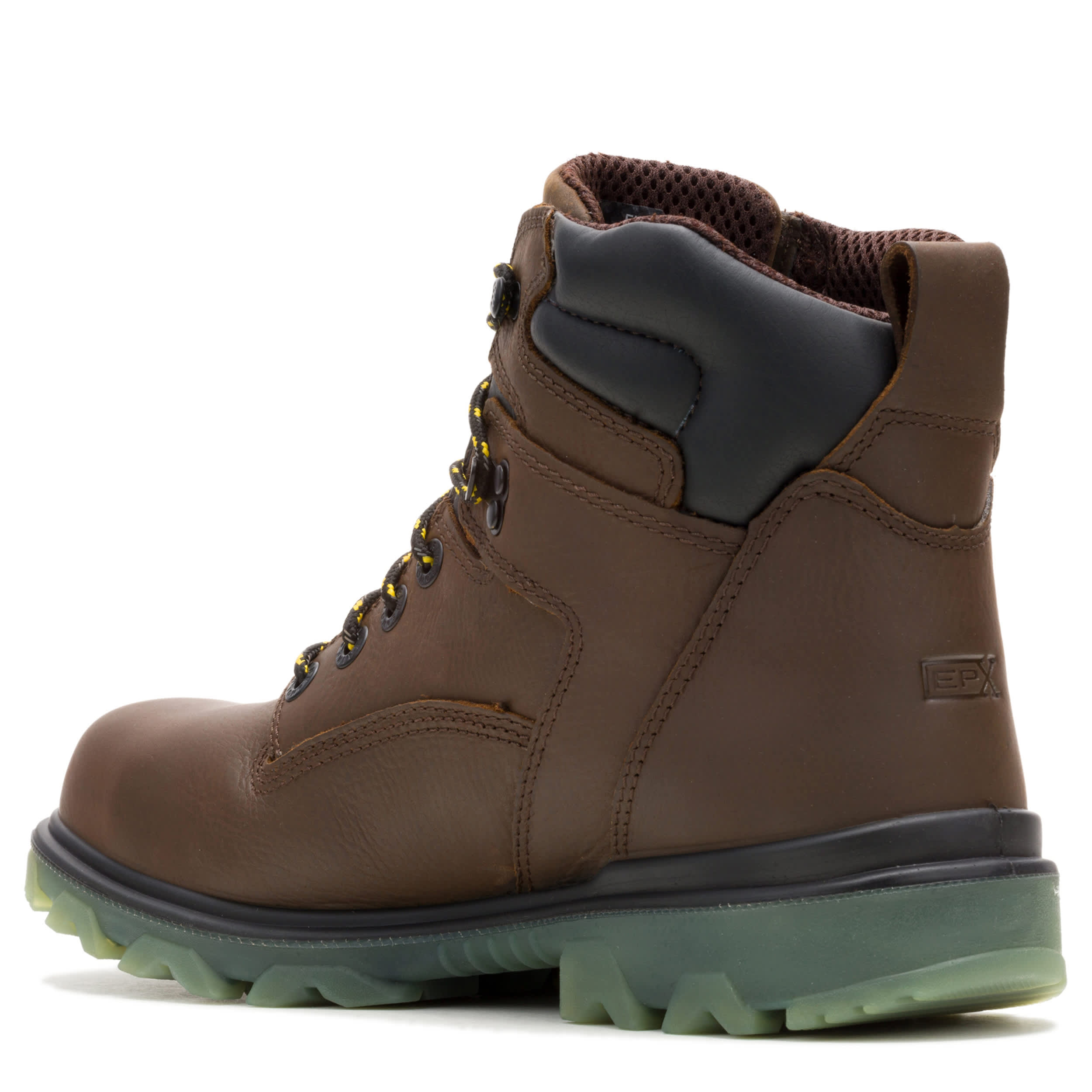 WOLVERINE-MENS 1-90 MID CT WORK BOOT-BROWN & BROWN