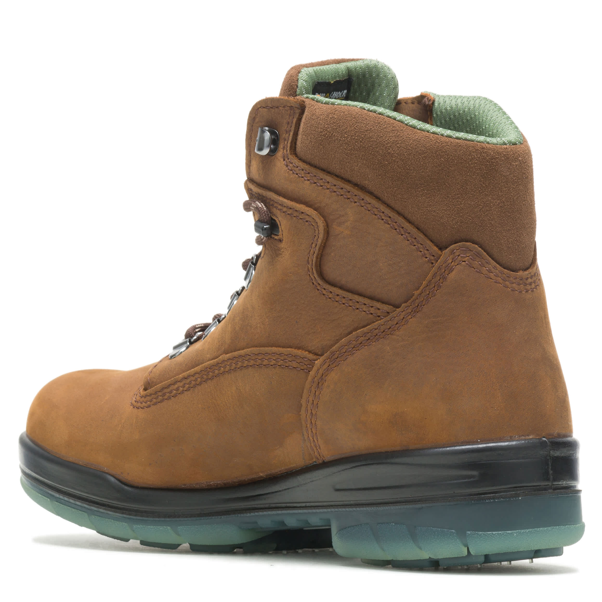 WOLVERINE-MENS I-90 DURASHOCKS PLAIN TOE WP INSULATED WORK BOOT-STONE & 