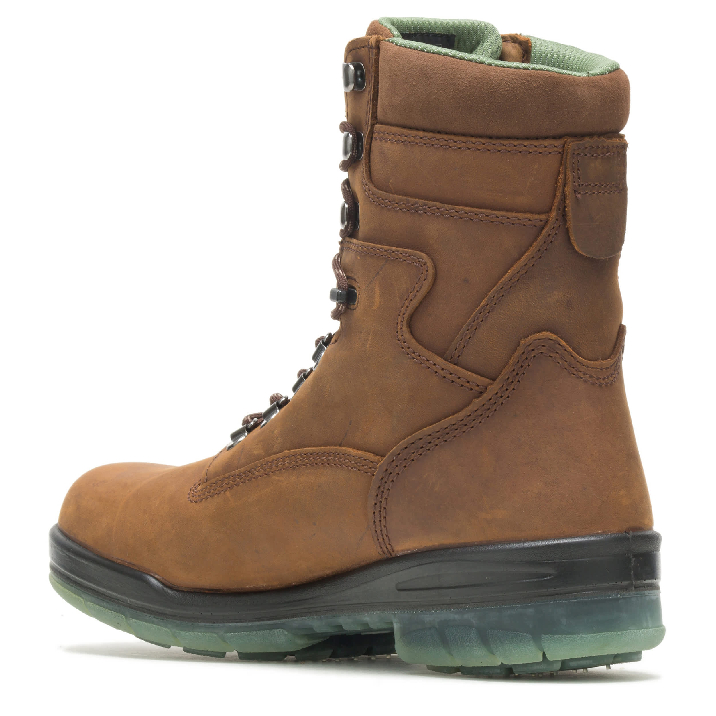 WOLVERINE-MENS I-90 DURASHOCKS SOFT WP INSULATED STEELTOE 6" BOOT-STONE & 