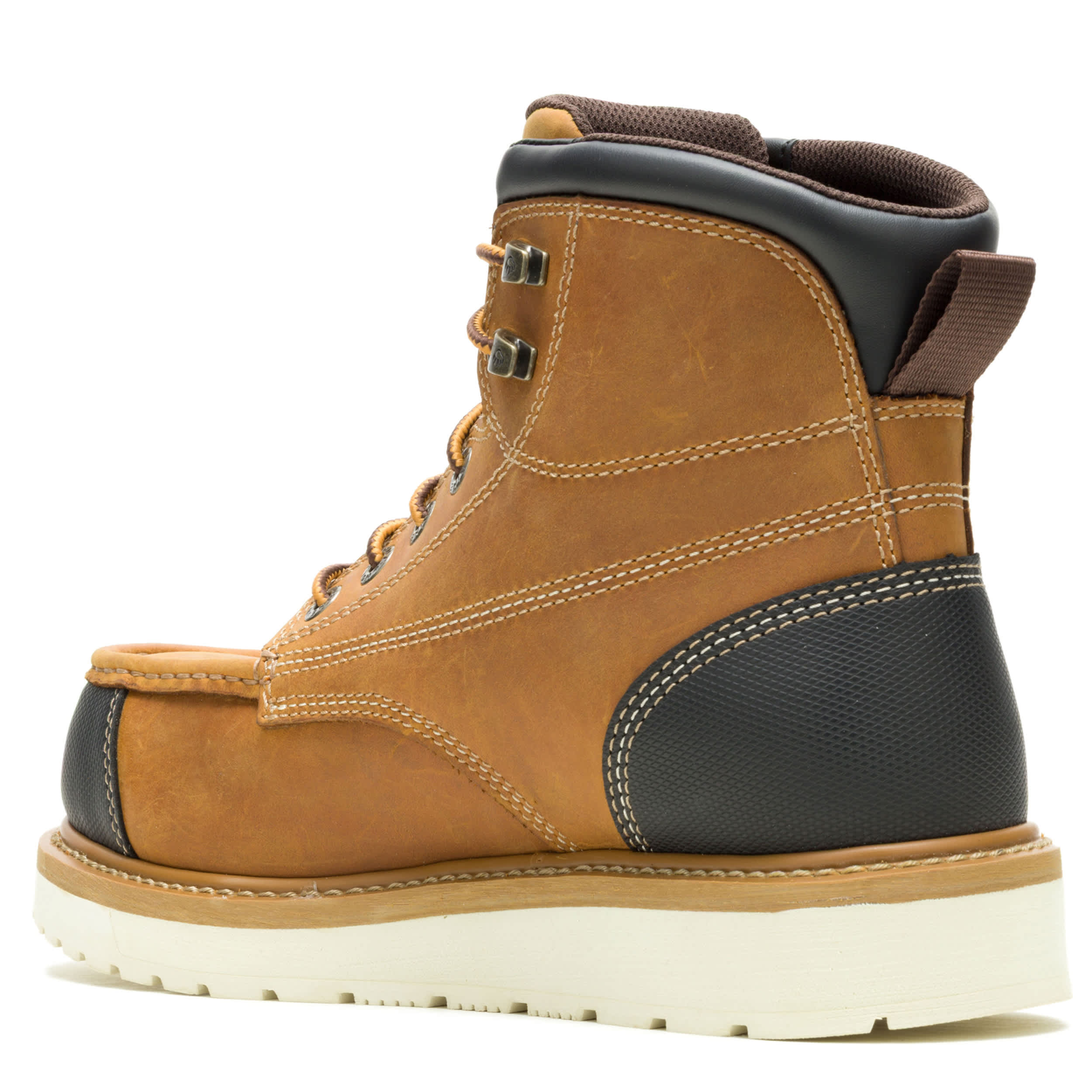 WOLVERINE-MENS LOADER II FT HYPERREST 6" CARBONMAX WORK BOOT-WHEAT & 