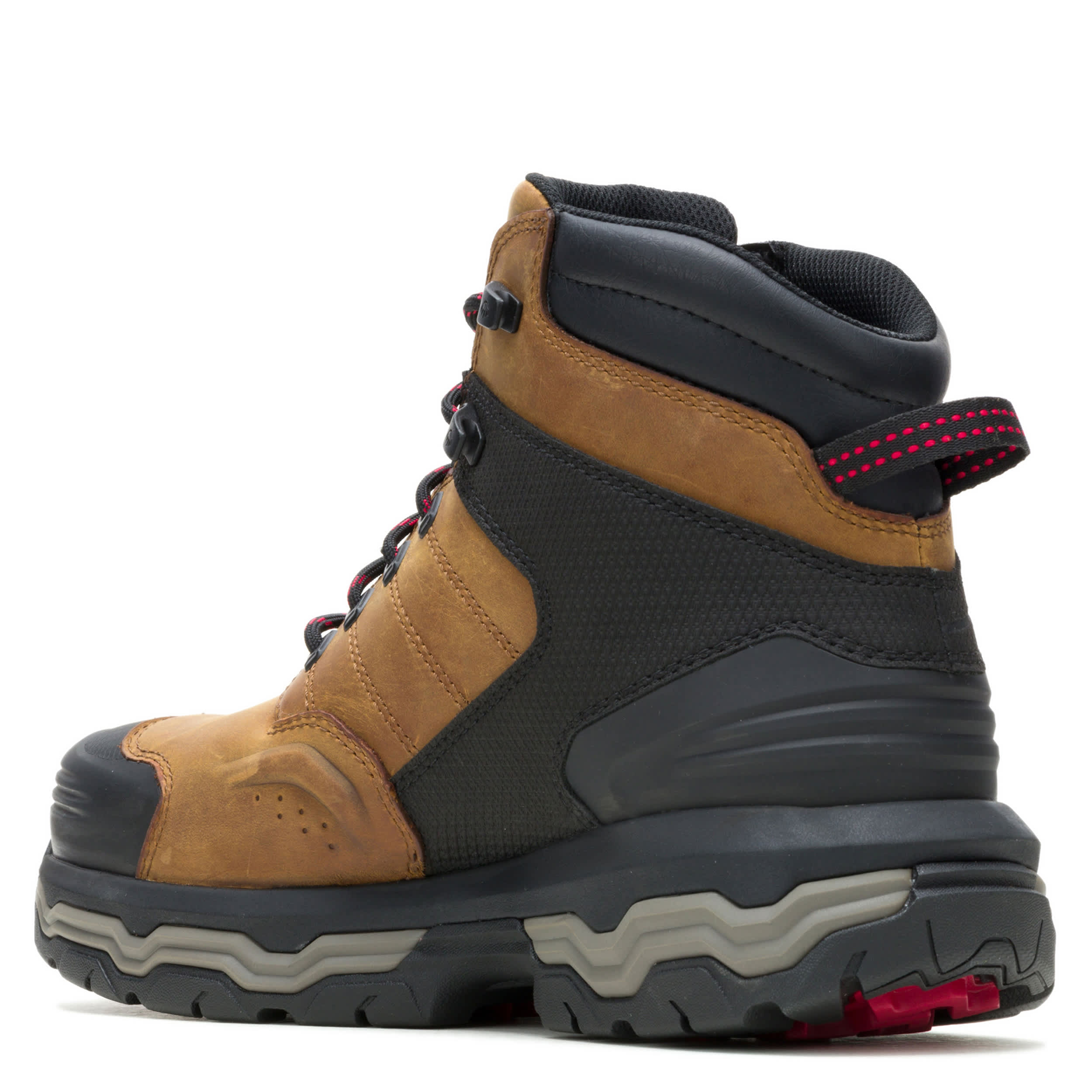 WOLVERINE-MENS ALPHA FT INFINITY SYSTEM 6" WORK BOOT-DARK TAN & 