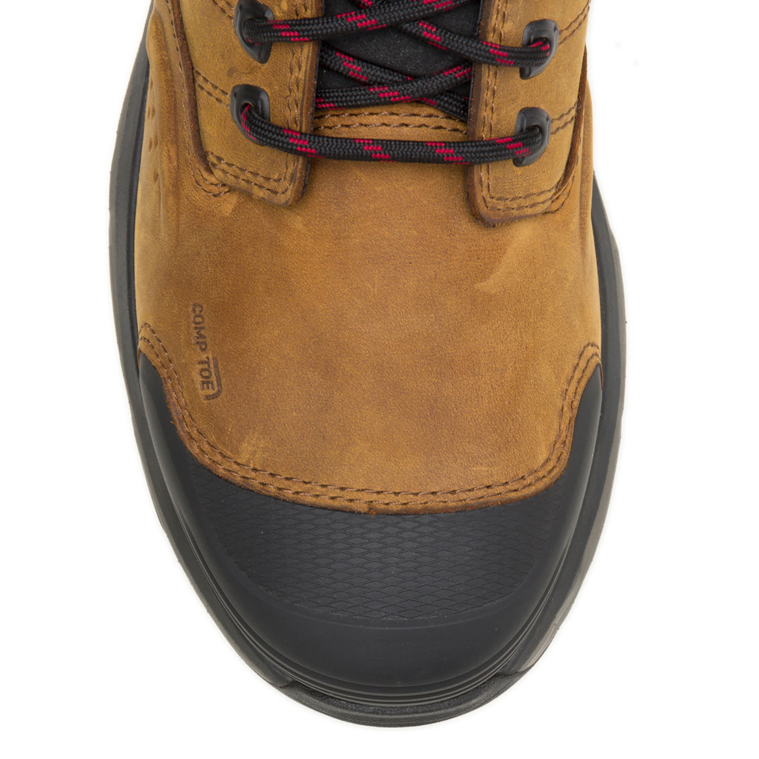 WOLVERINE-MENS ALPHA FT INFINITY SYSTEM 8" CARBONMAX WORK BOOT-DARK TAN & 