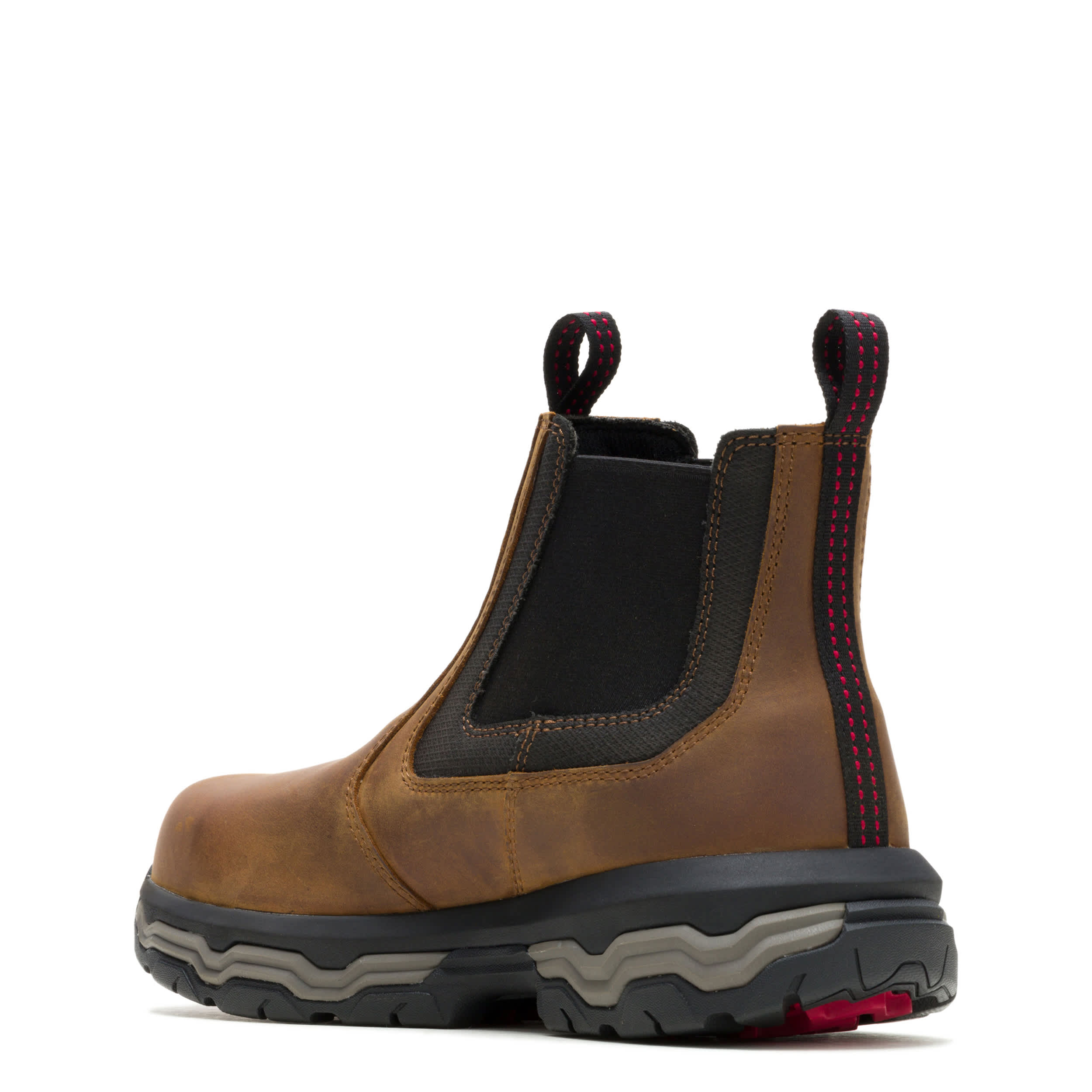 WOLVERINE-MENS ALPHA FT INFINITY SYSTEM ROMEO CARBONMAX SLIP ON-DARK TAN & DARK TAN
