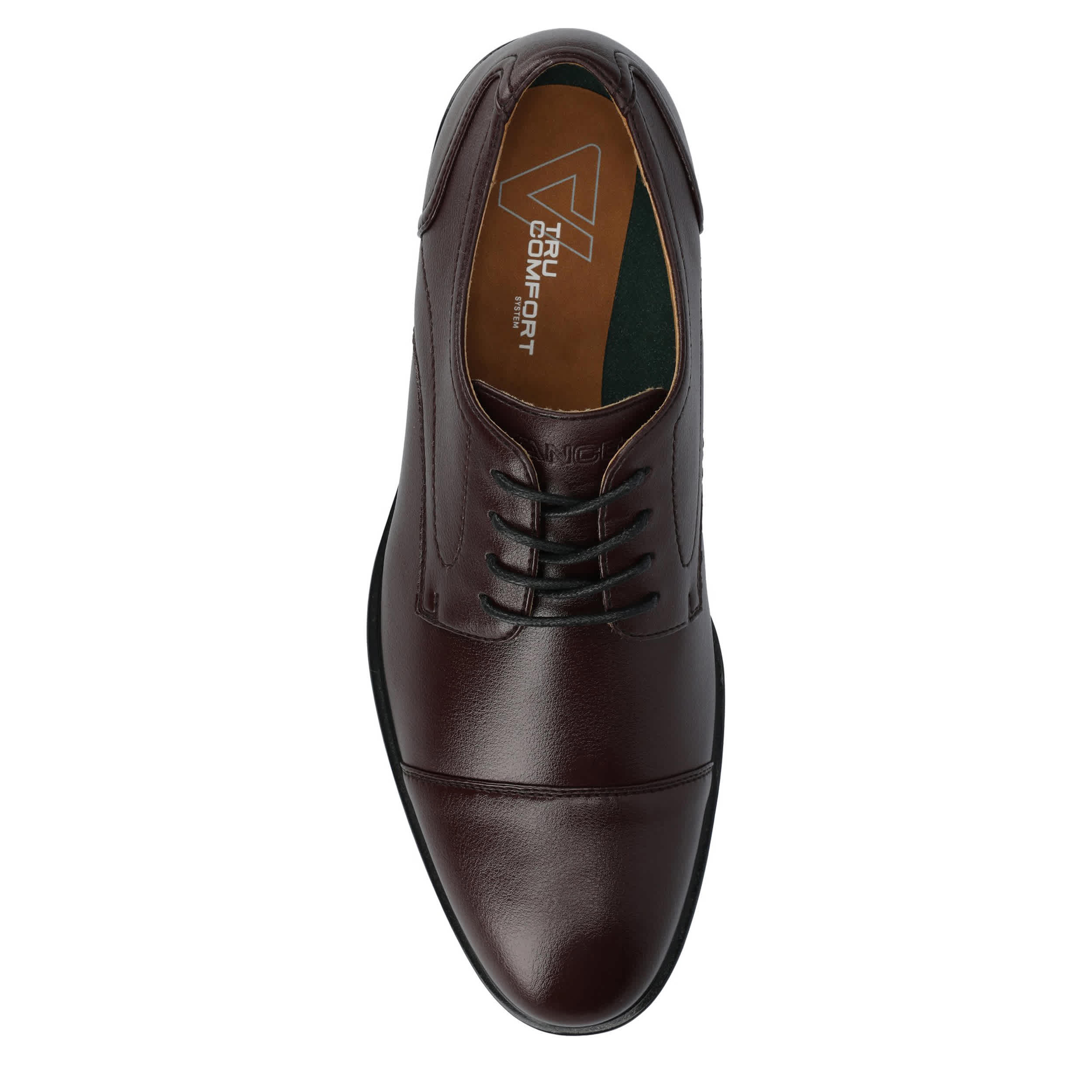 VANCE CO-MENS ALEC CAP TOE DRESS SHOE-BURGUNDY & 