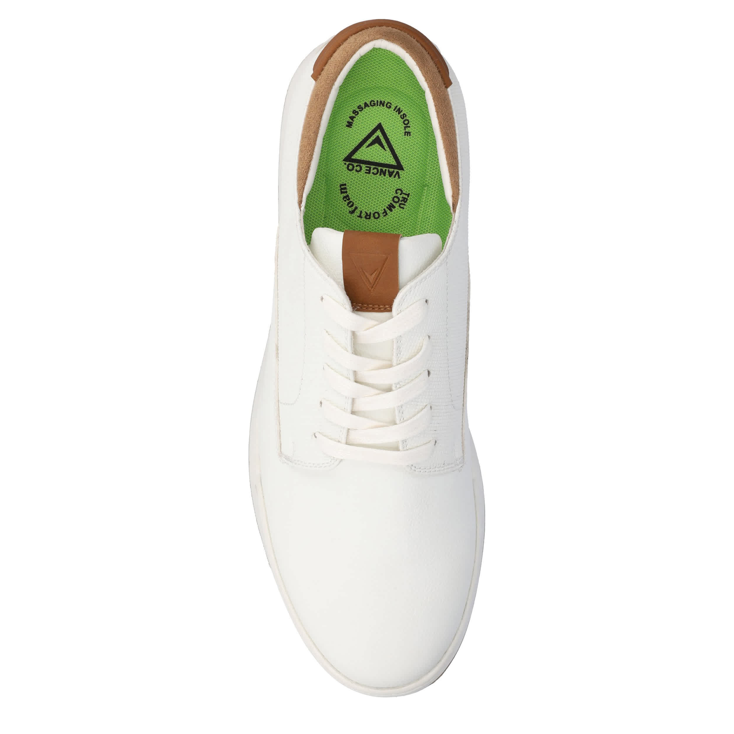 VANCE CO-MENS AYDON SNEAKER-WHITE & 