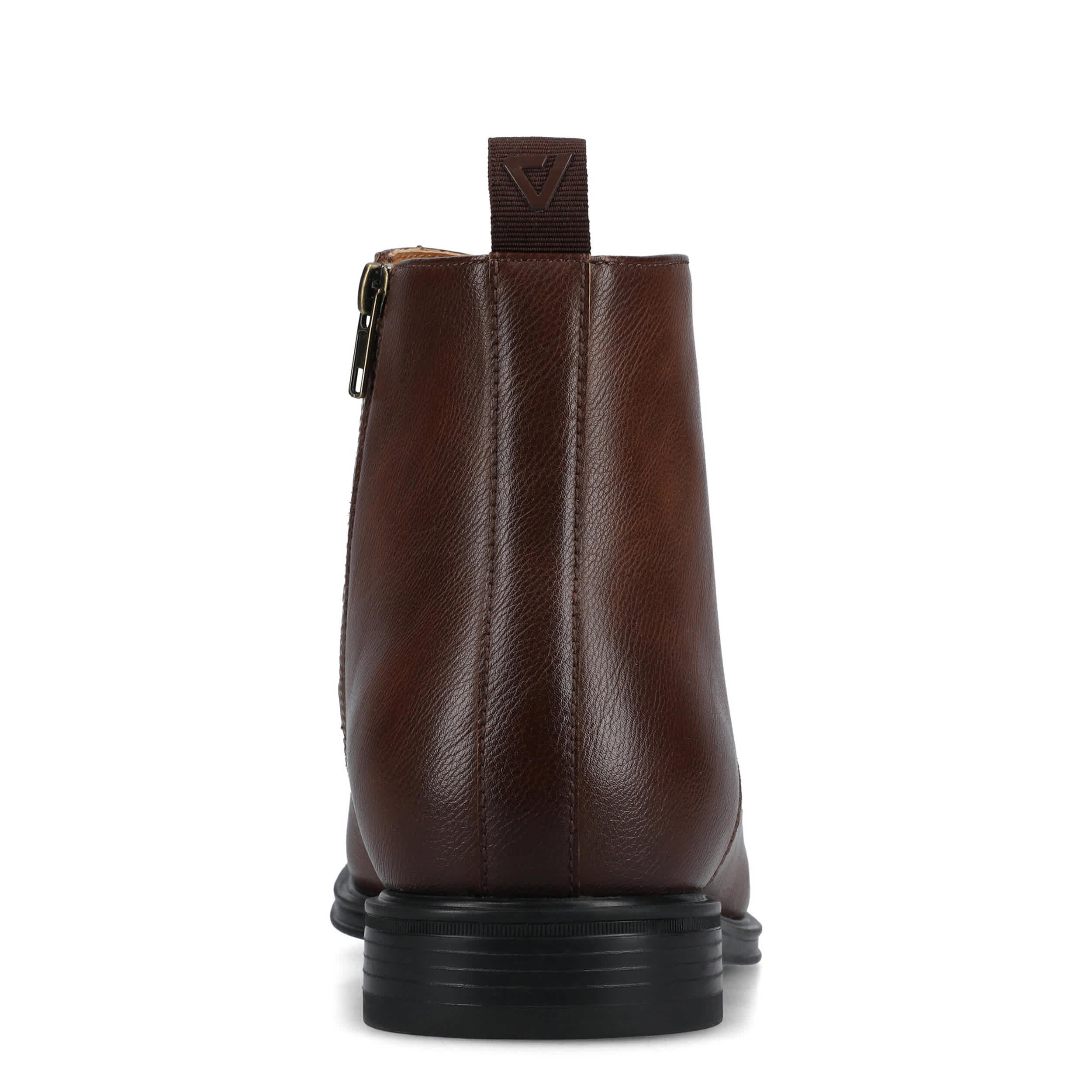 VANCE CO-MENS BLACKWELL LACE-UP BOOT-DARK BROWN & 