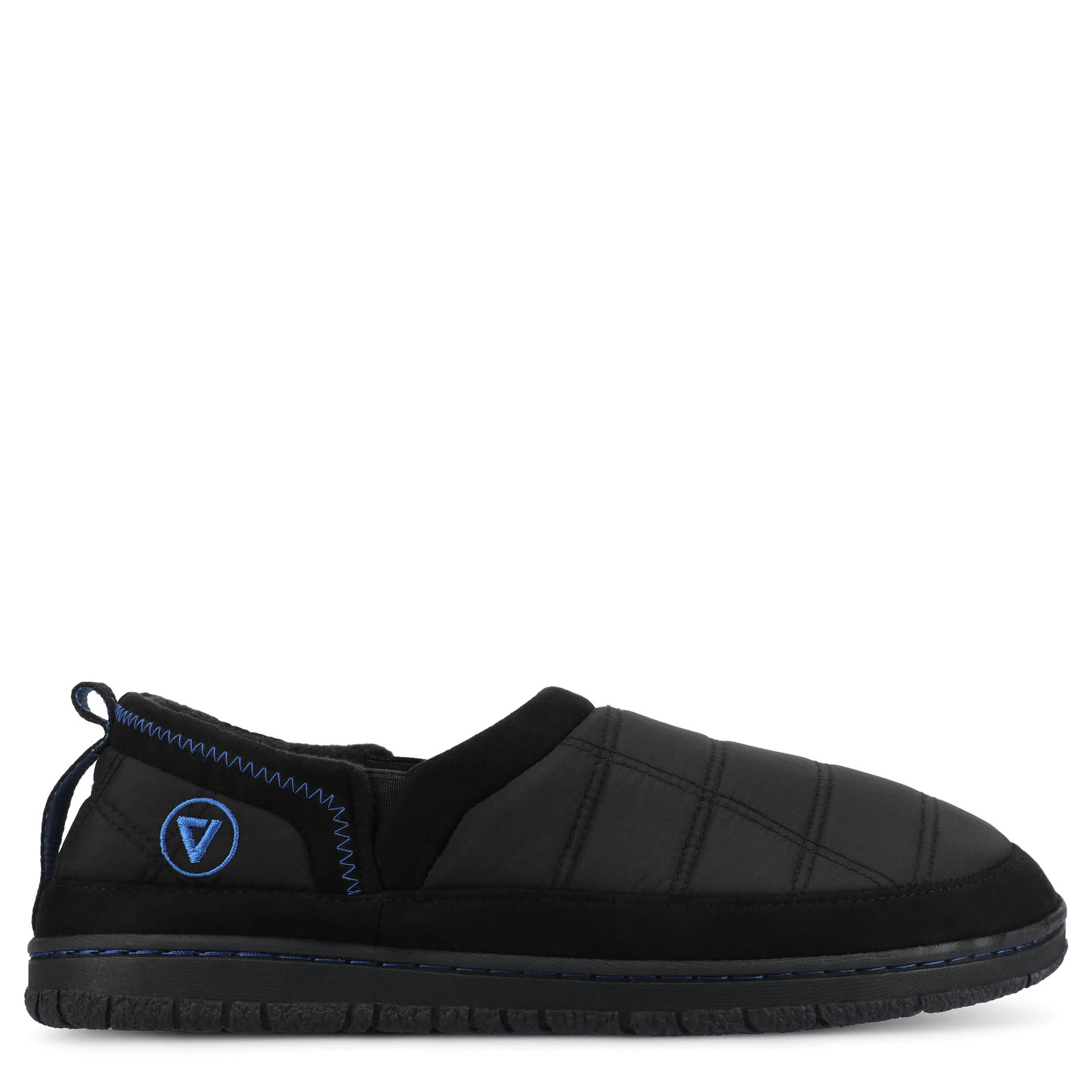 VANCE CO-MENS JARED SLIPPERS-BLACK & 