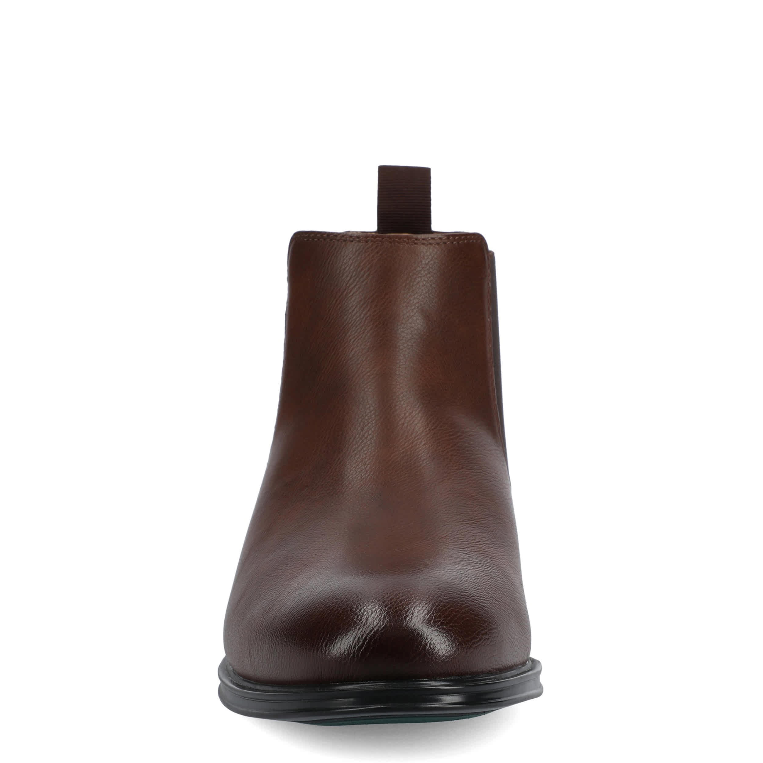 VANCE CO-MENS JOSIAH CHELSEA BOOT-DARK BROWN & 