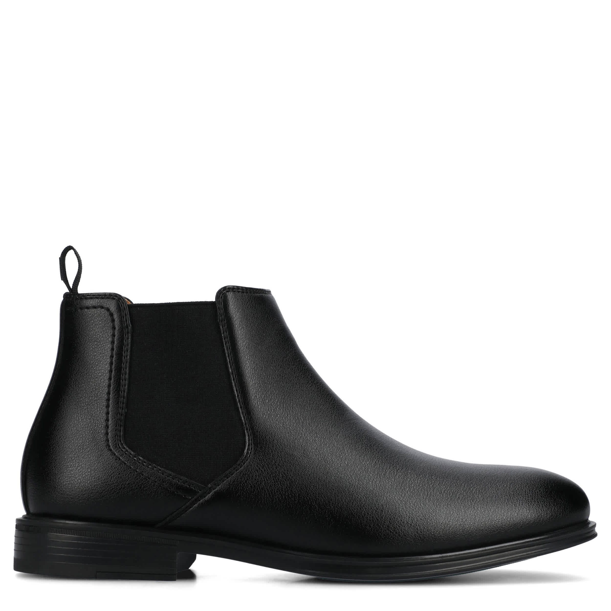 VANCE CO-MENS JOSIAH CHELSEA BOOT-BLACK & 