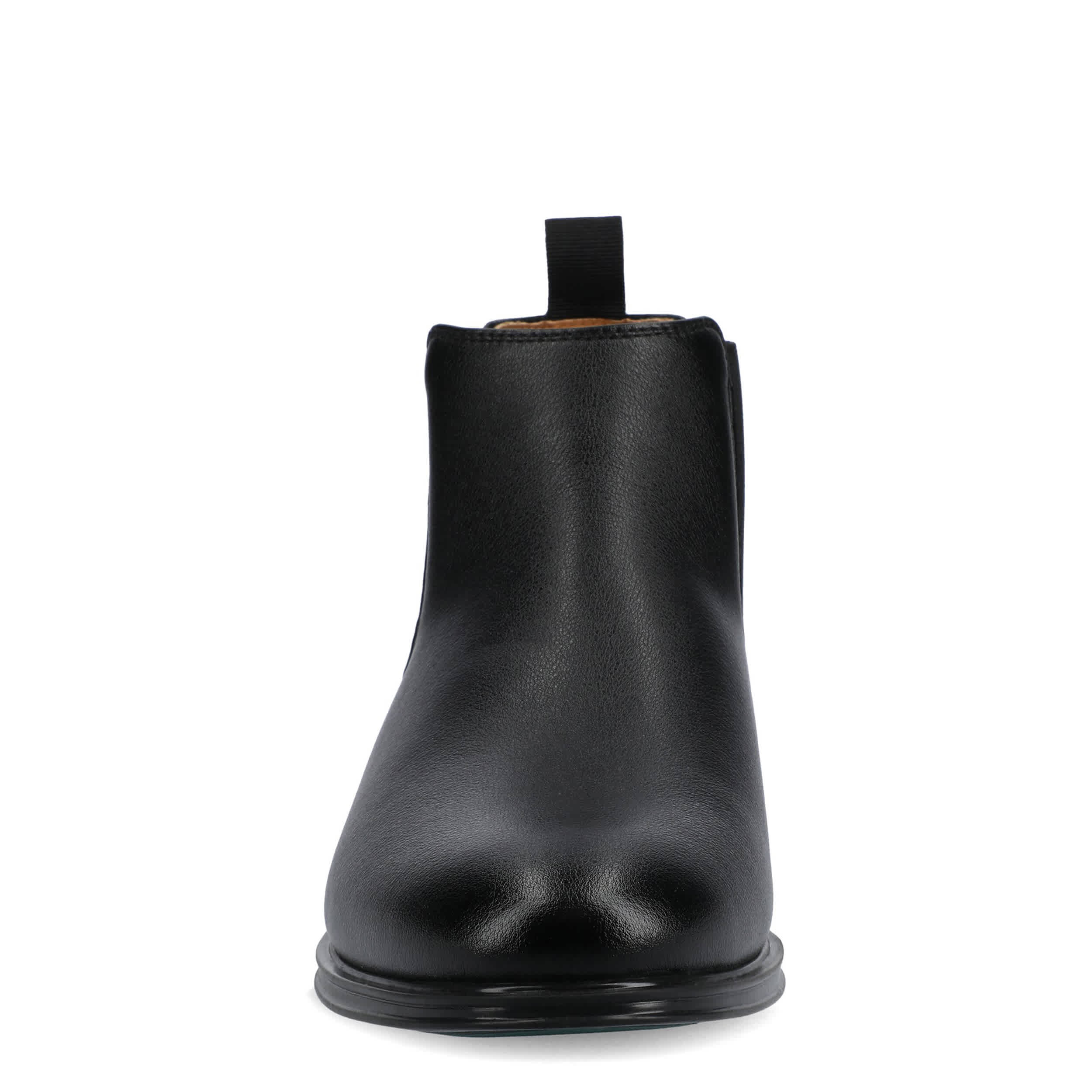 VANCE CO-MENS JOSIAH CHELSEA BOOT-BLACK & 