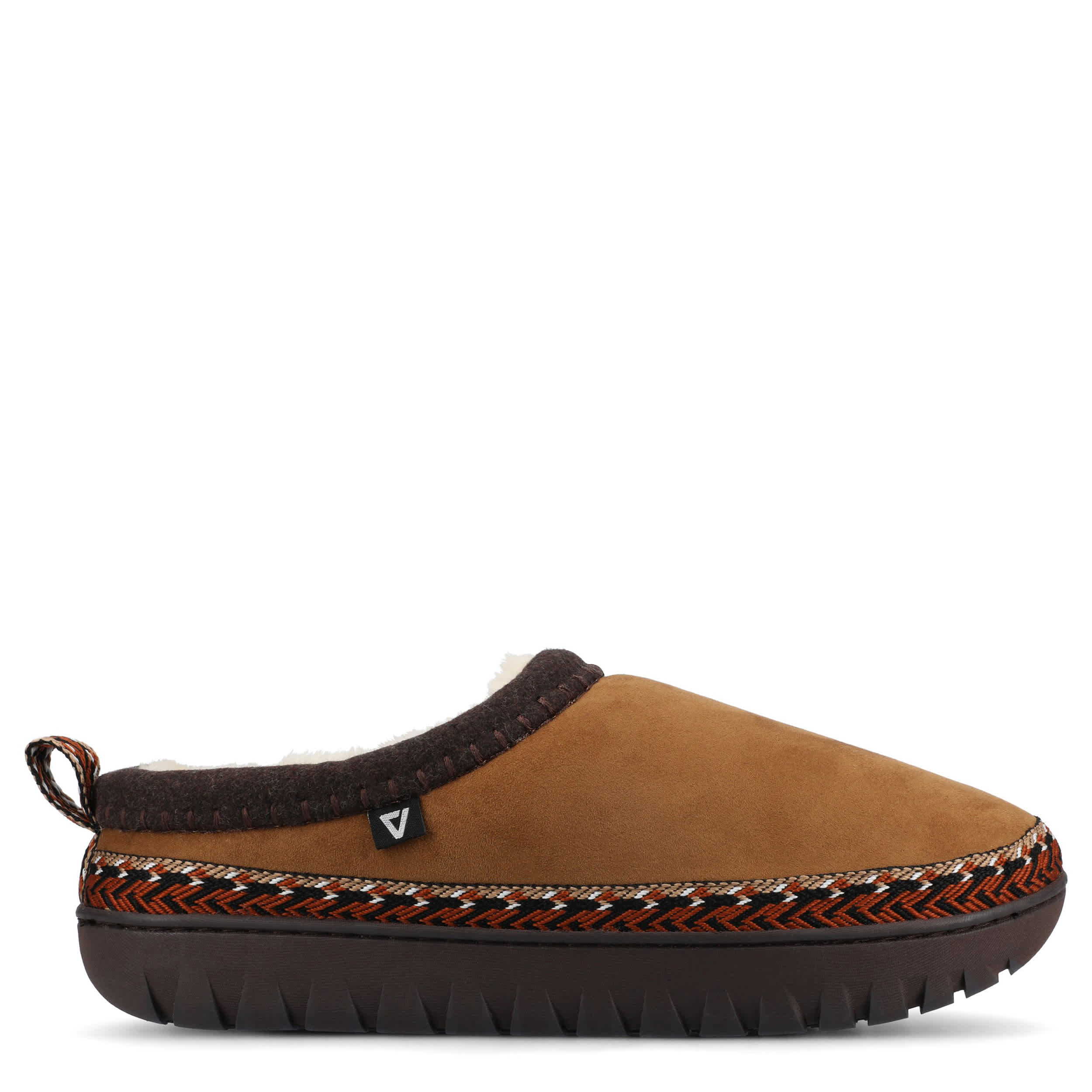 VANCE CO-MENS WELLER SLIPPER-CHESTNUT & 