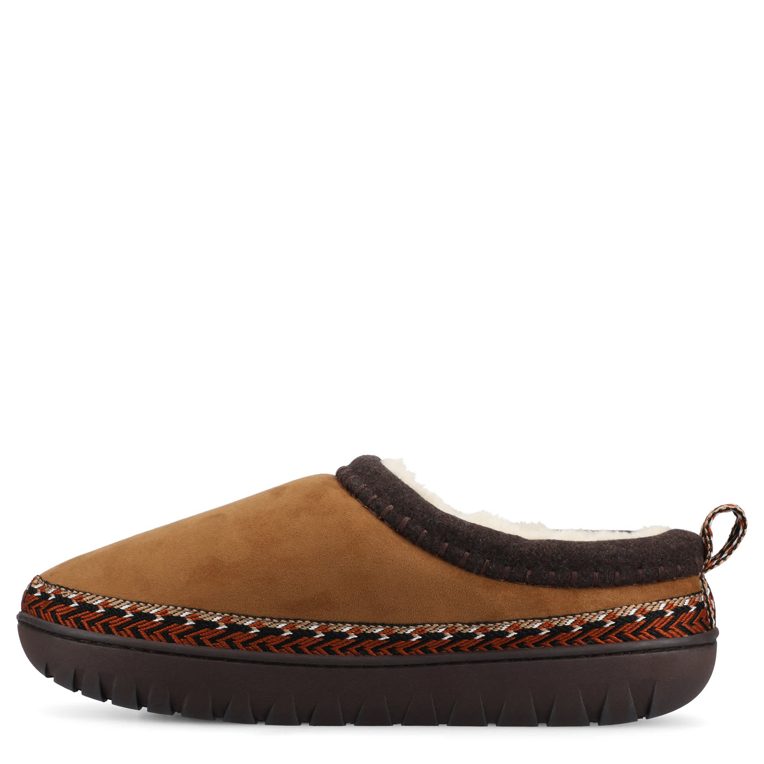 VANCE CO-MENS WELLER SLIPPER-CHESTNUT & 