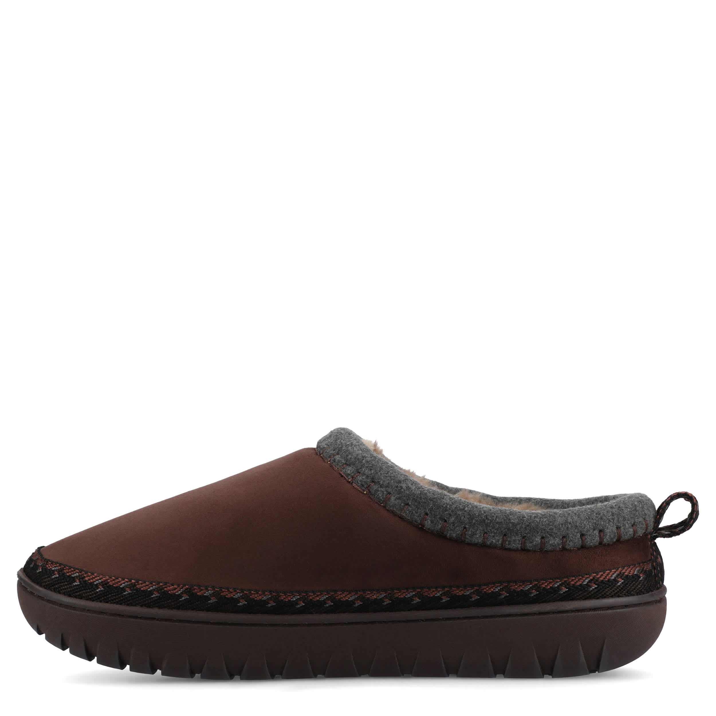 VANCE CO-MENS WELLER SLIPPER-CHOCOLATE & 
