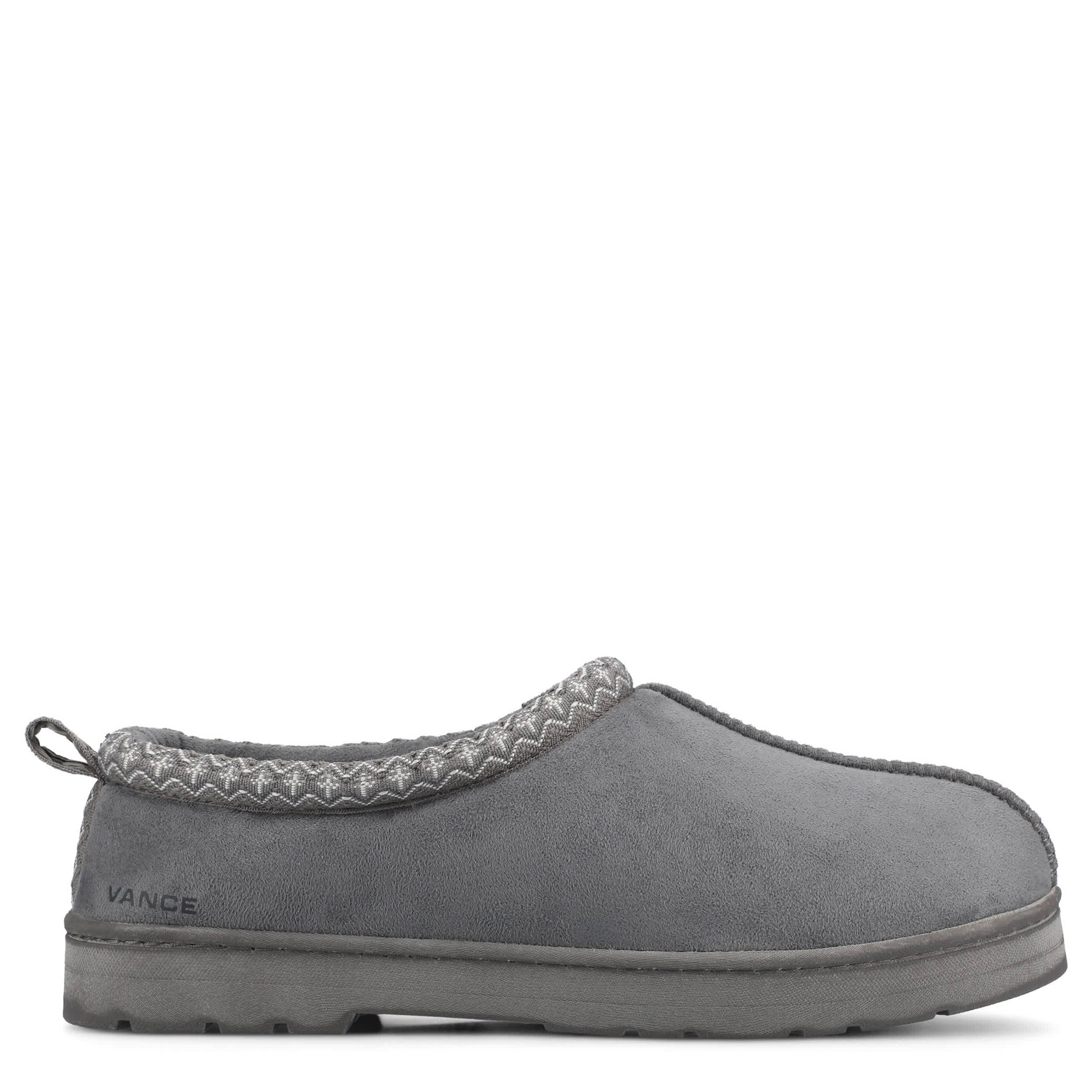 VANCE CO-MENS WHEELER SLIPPER-GREY & 