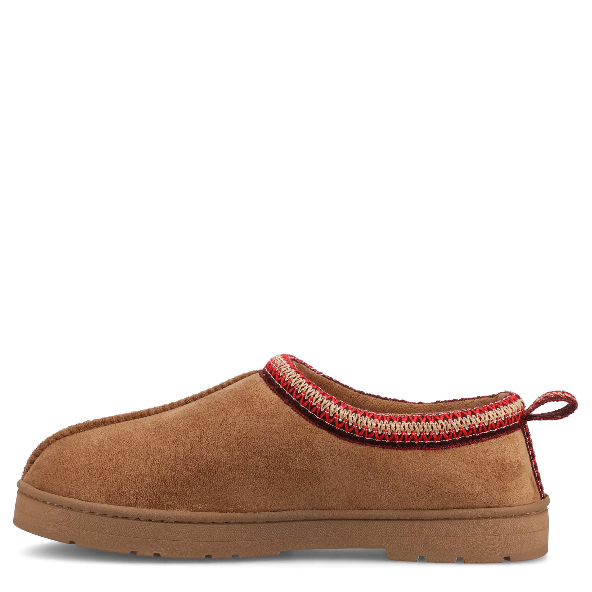 VANCE CO-MENS WHEELER SLIPPER-CHESTNUT & 