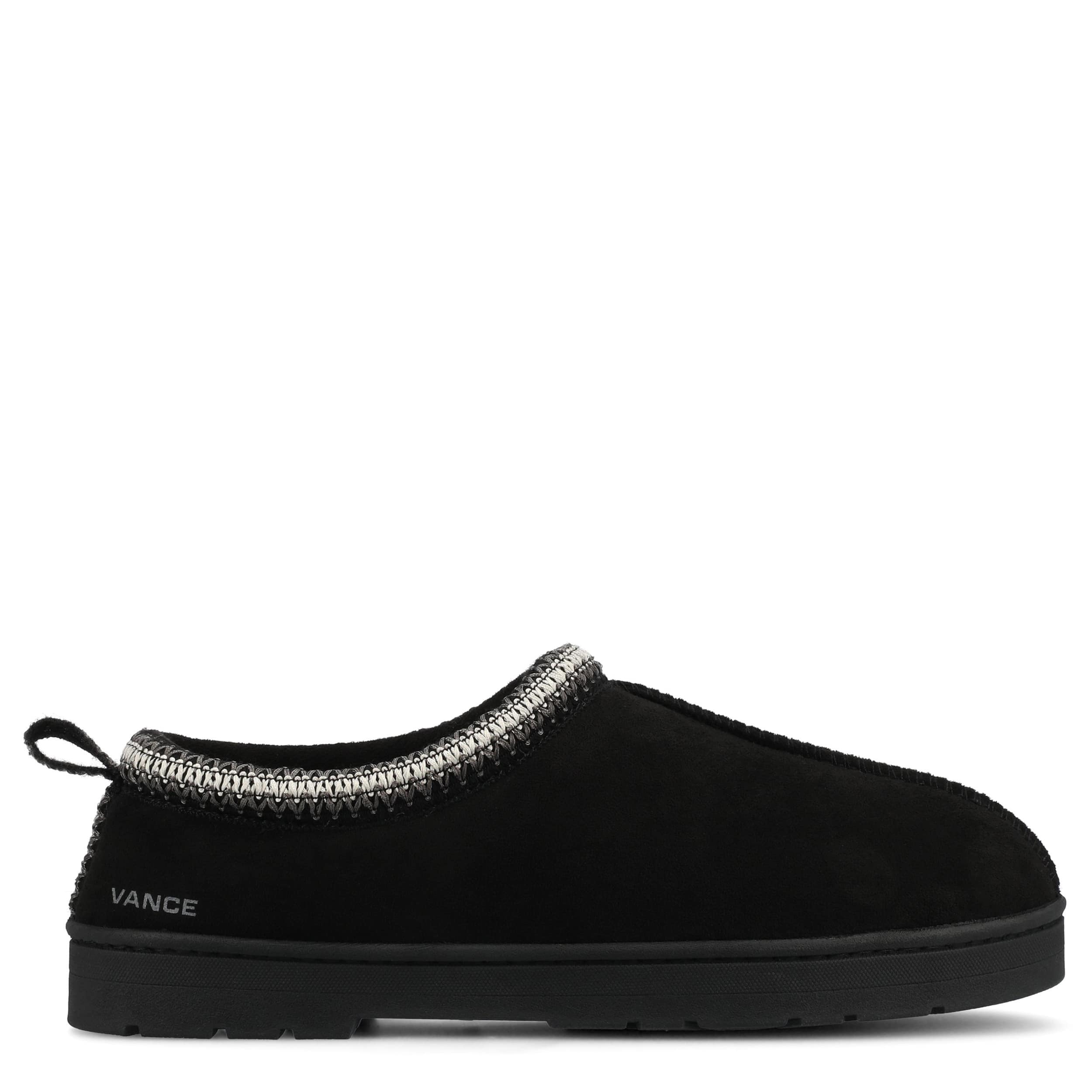 VANCE CO-MENS WHEELER SLIPPER-BLACK & 