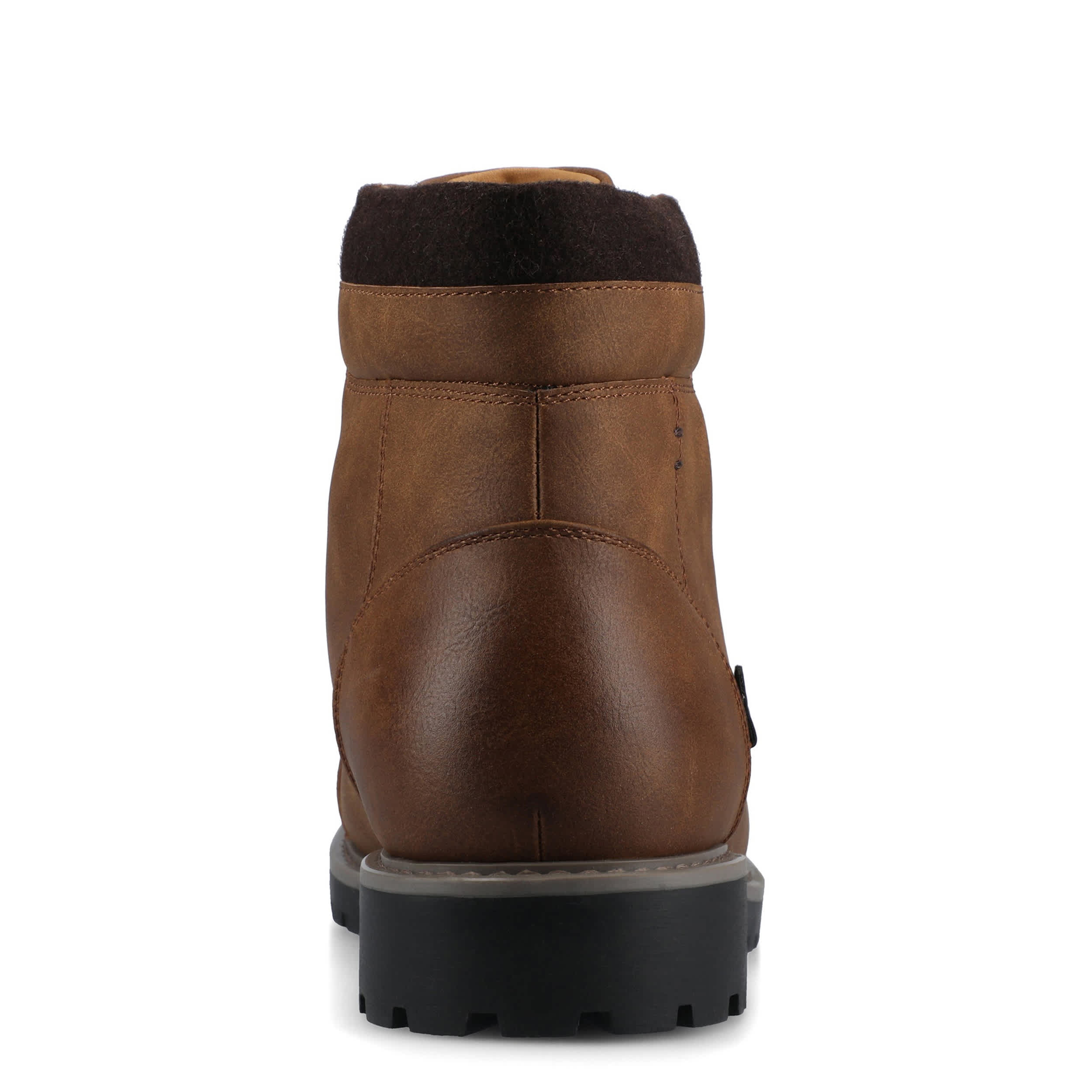 VANCE CO-MENS YUKKON CAP TOE BOOT-BROWN & 