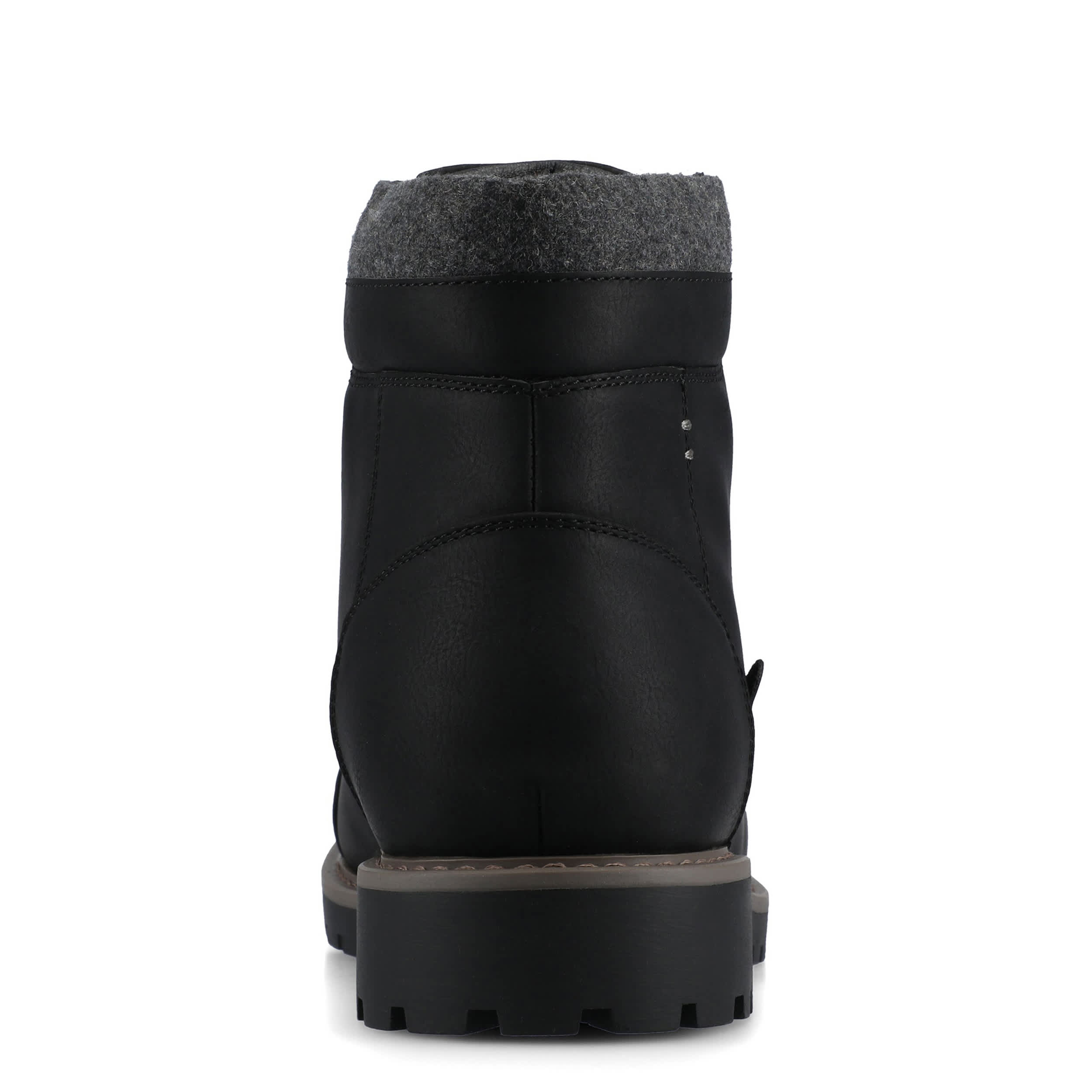 VANCE CO-MENS YUKKON CAP TOE BOOT-BLACK & 