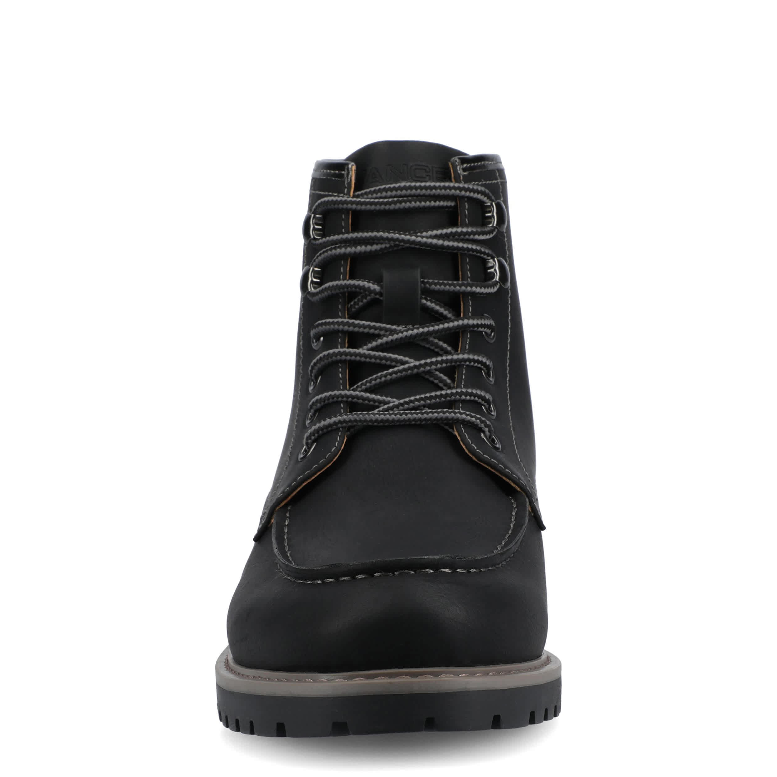 VANCE CO-MENS ZEUS MOC TOE BOOT-BLACK & 