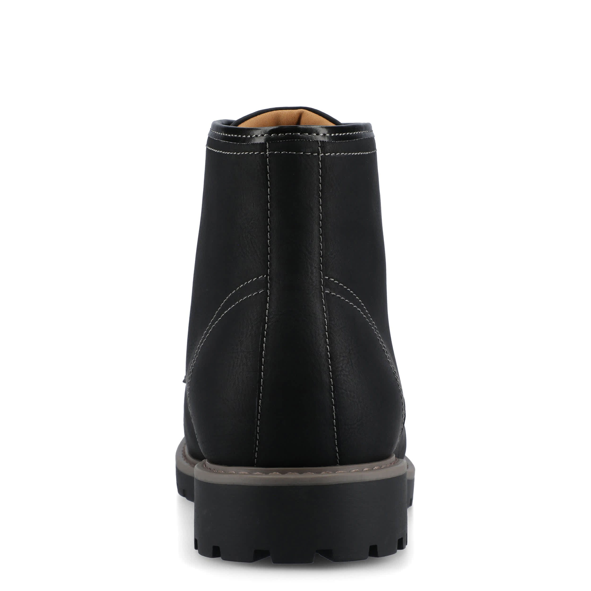 VANCE CO-MENS ZEUS MOC TOE BOOT-BLACK & 