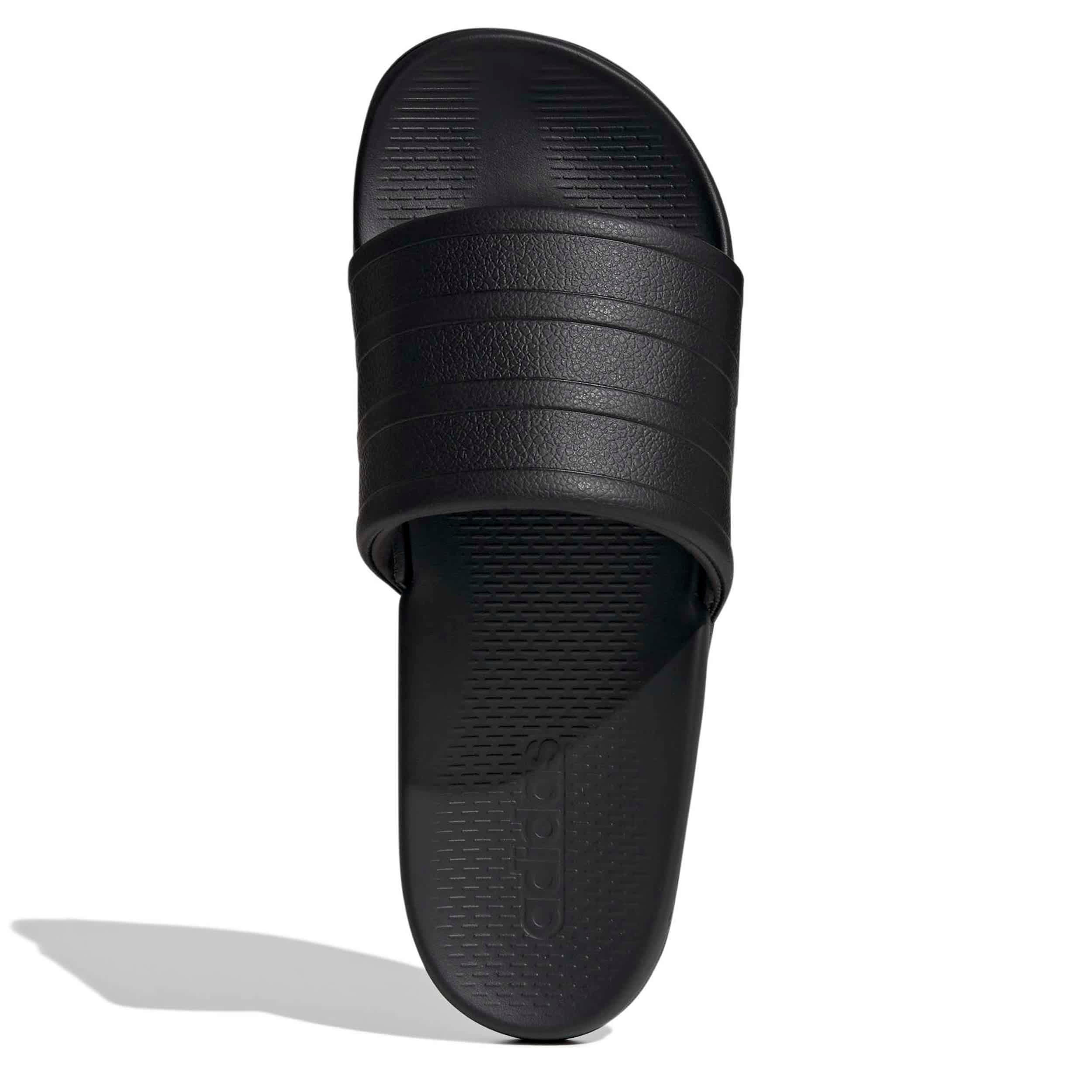 ADIDAS-MENS ADILETTE COMFORT SLIDE SANDAL-BLACK & 