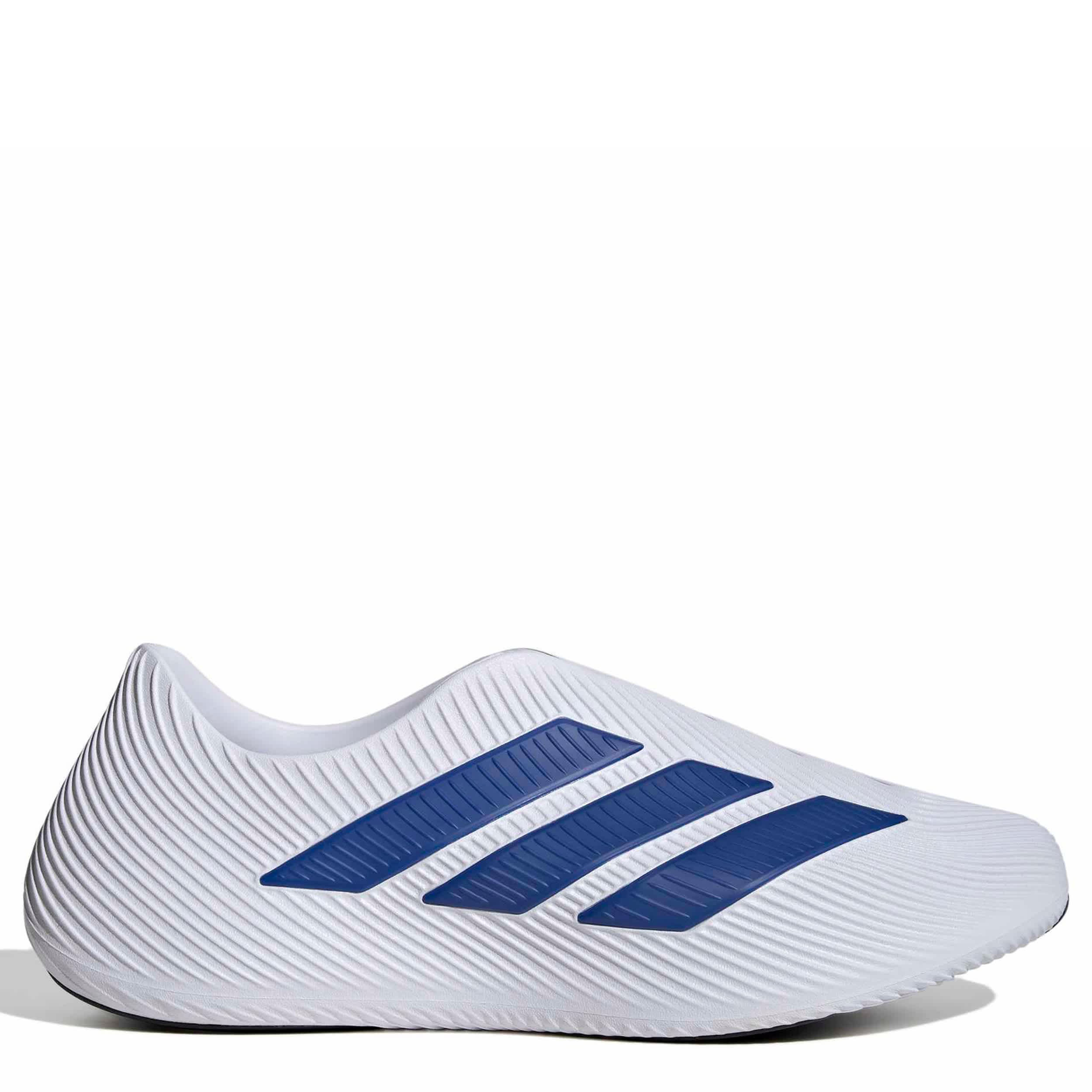 ADIDAS-MENS PURECHILL SLIP ON-WHITE & BLUE
