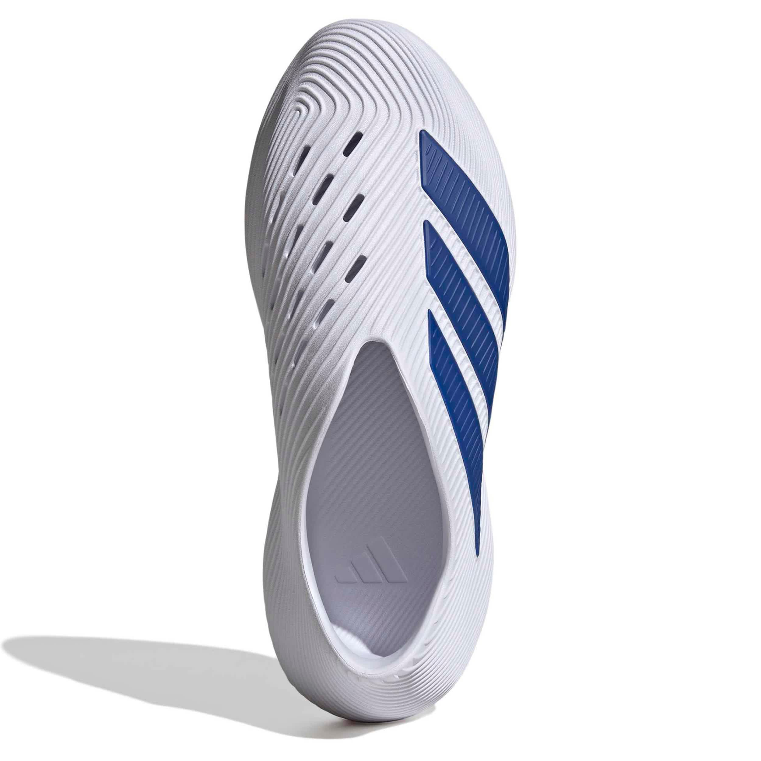 ADIDAS-MENS PURECHILL SLIP ON-WHITE & BLUE