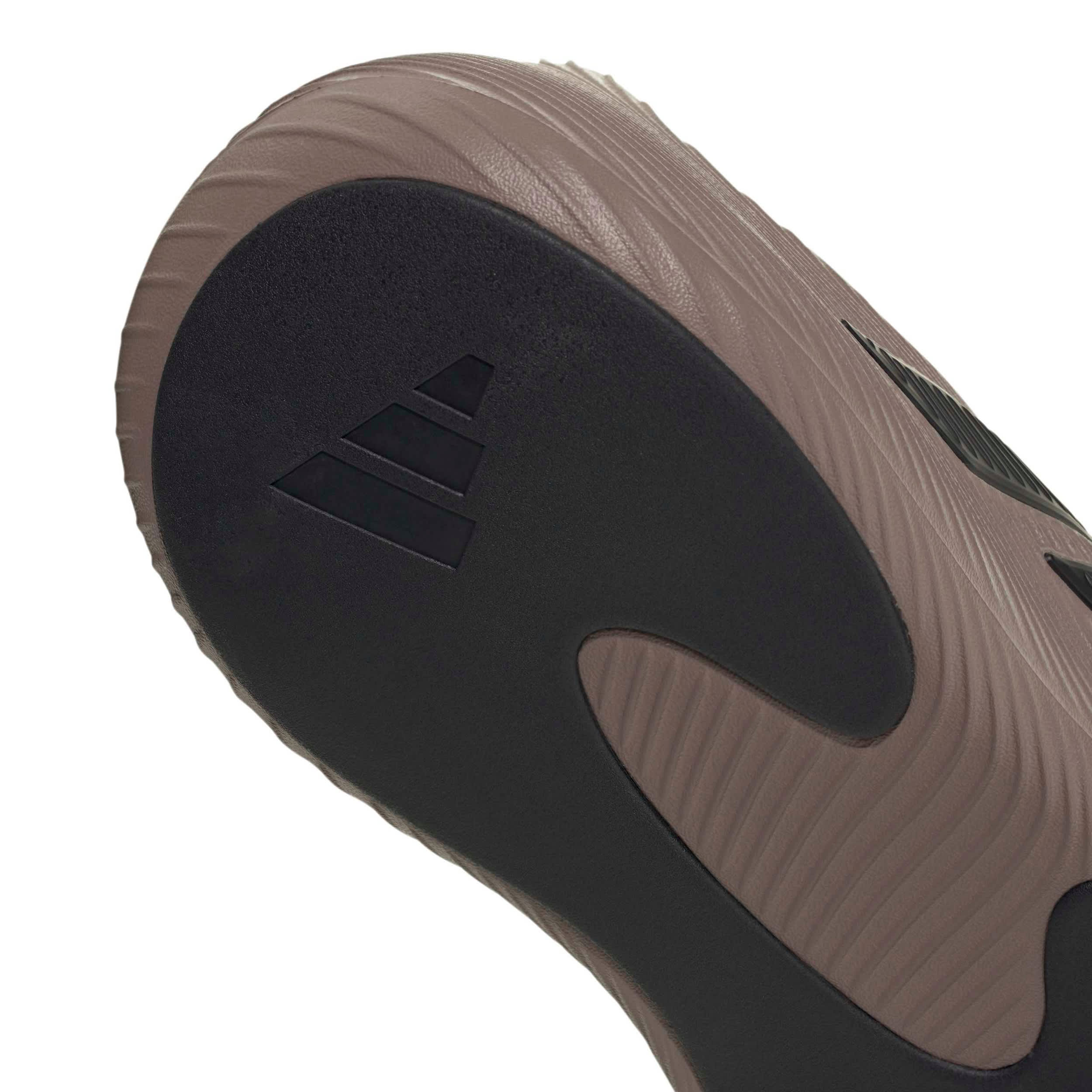 ADIDAS-MENS PURECHILL SLIP ON-BROWN & BLACK
