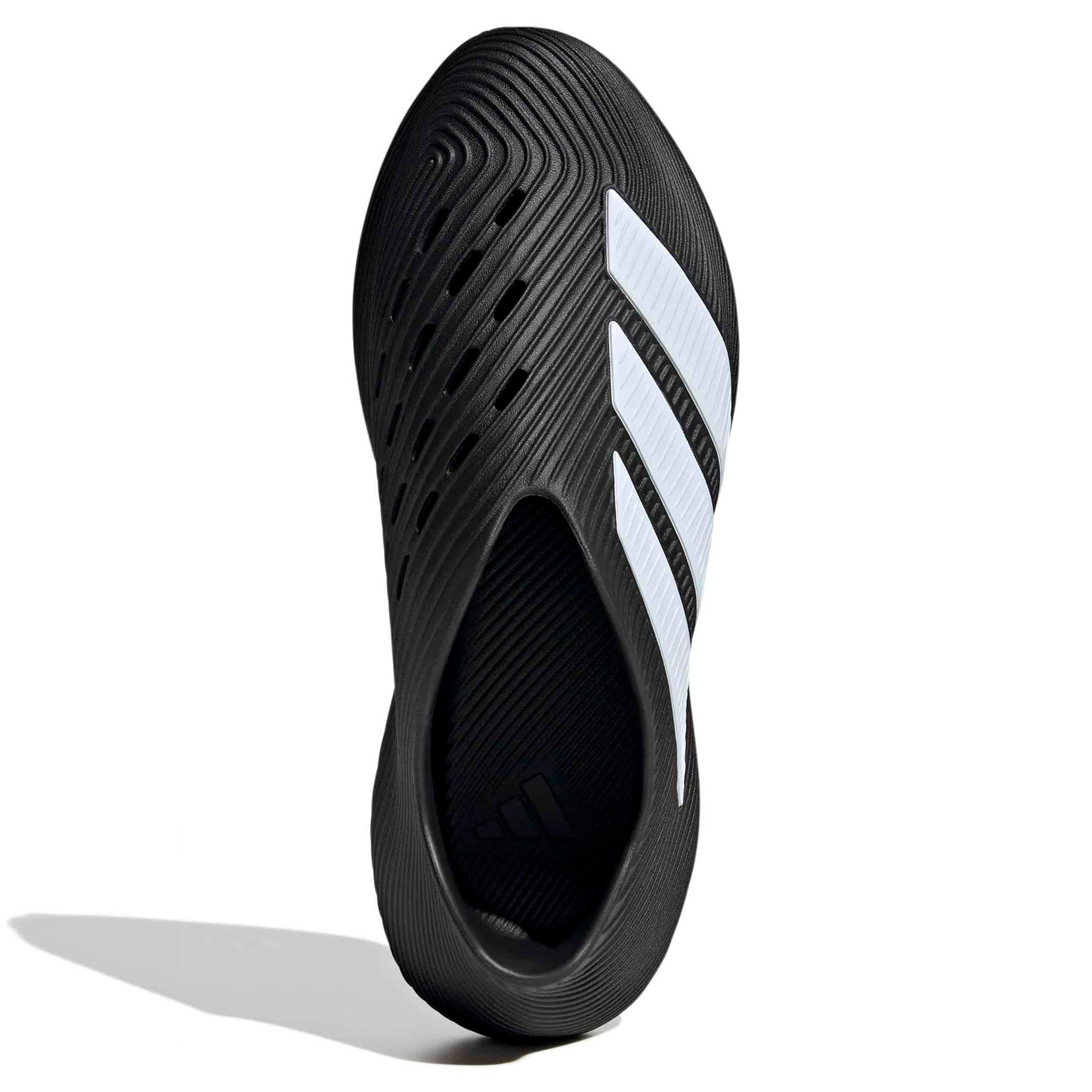 ADIDAS-MENS PURECHILL SLIP ON-BLACK & WHITE
