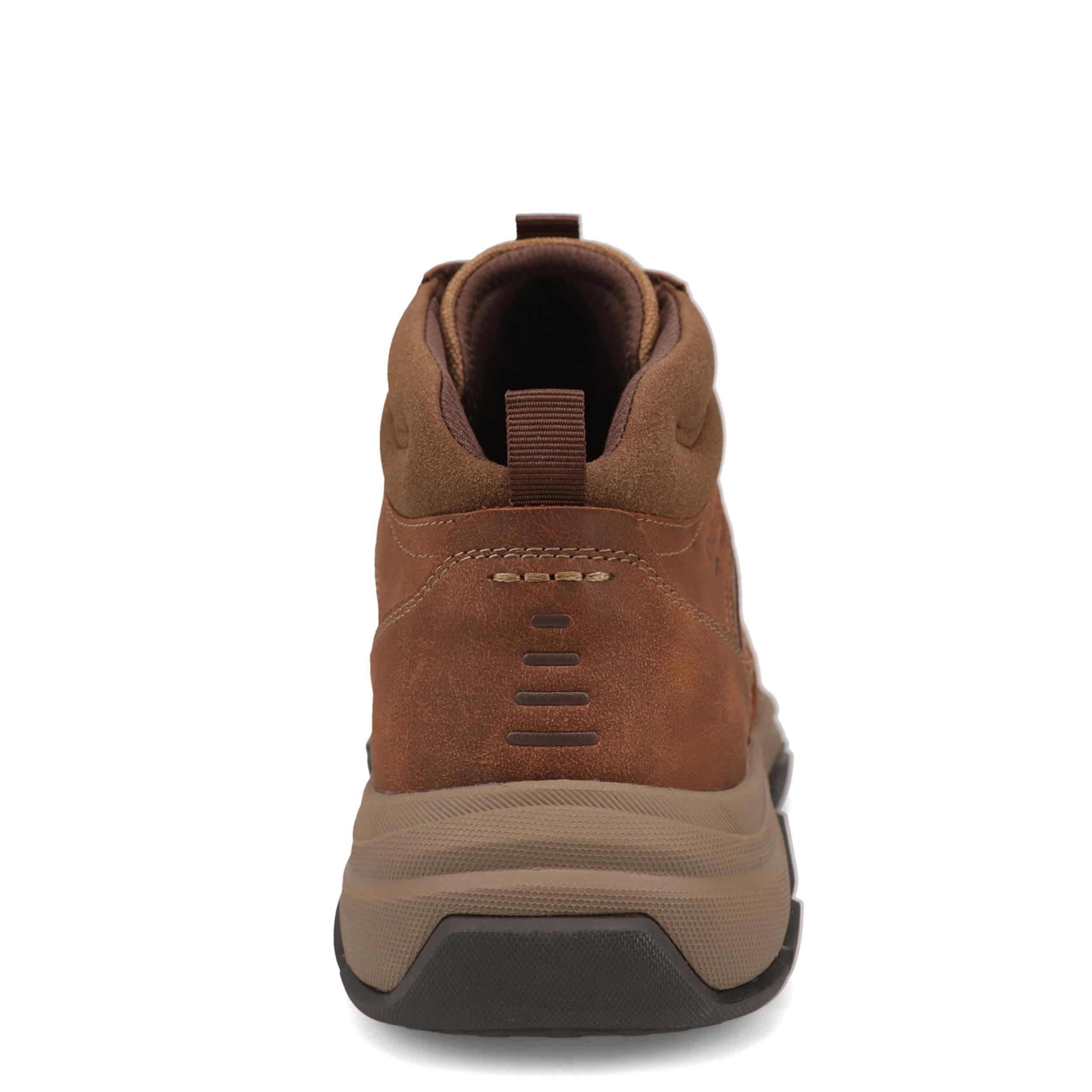 DOCKERS-MENS ROYCE LACE-UP BOOT-DARK TAN & 