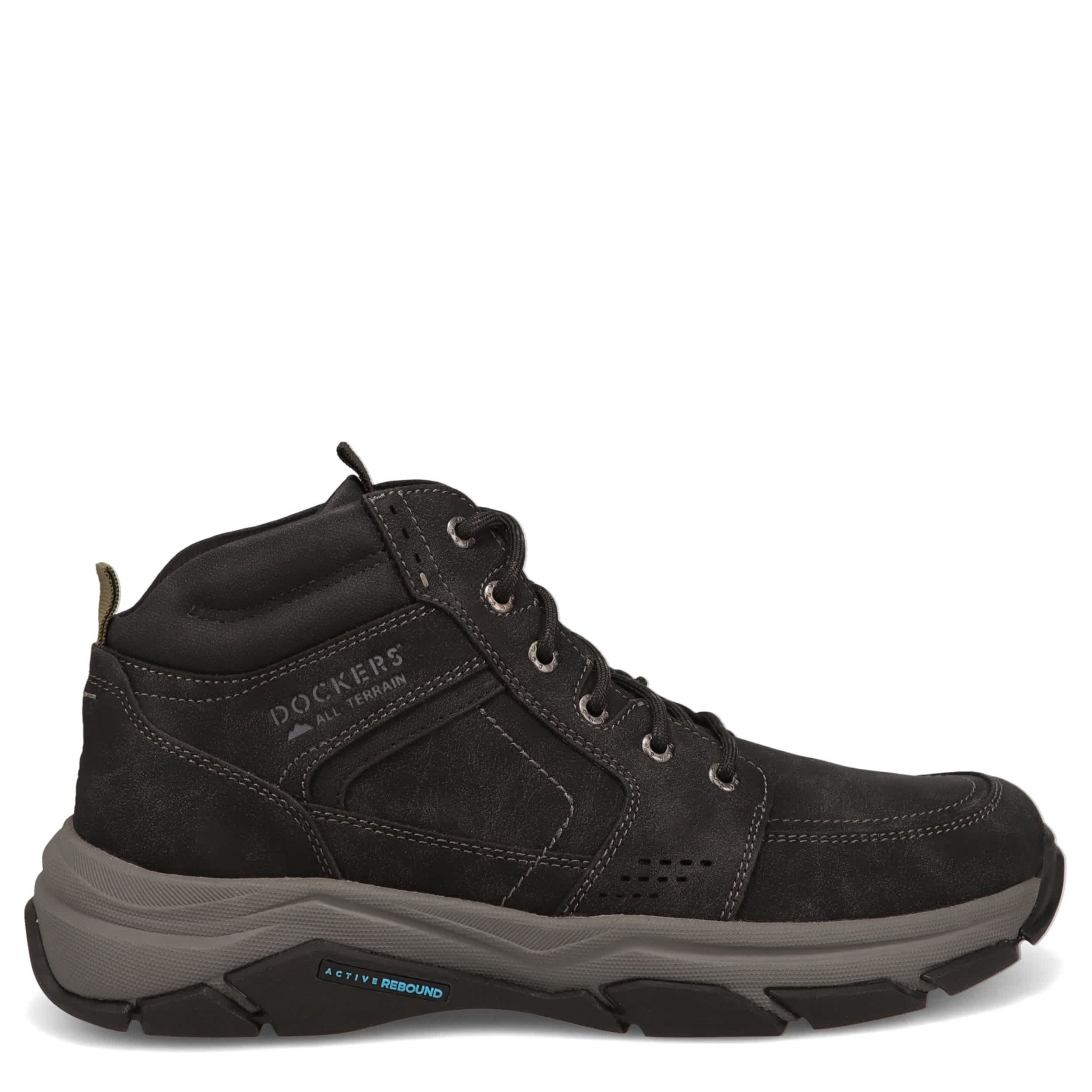 DOCKERS-MENS ROYCE LACE-UP BOOT-BLACK & 
