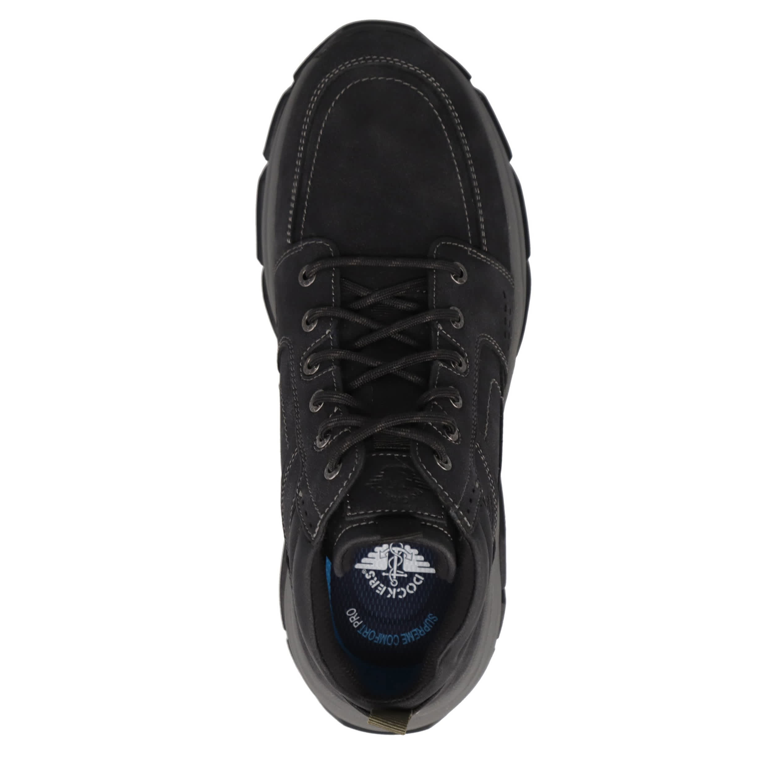 DOCKERS-MENS ROYCE LACE-UP BOOT-BLACK & 