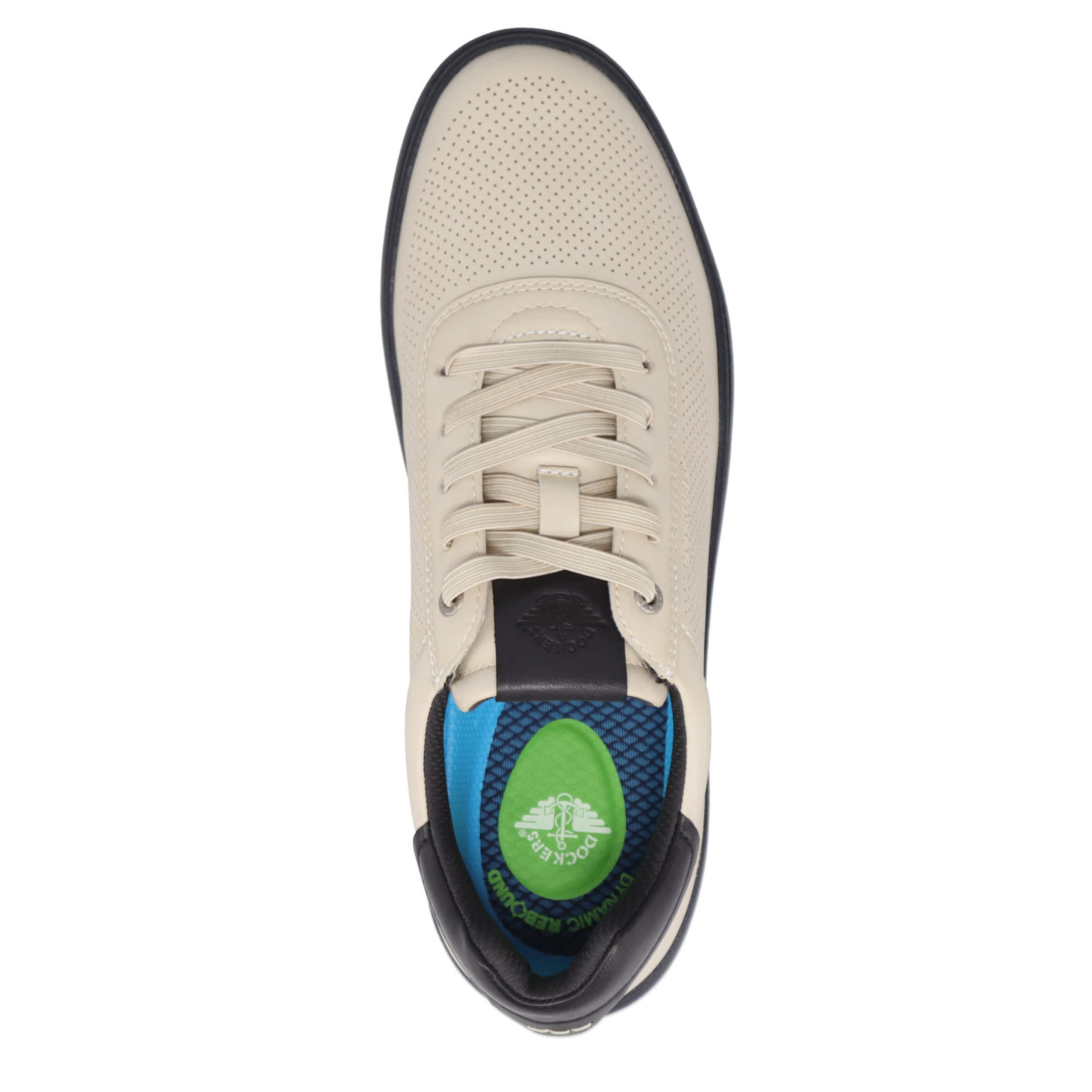 DOCKERS-MENS VORTEX SNEAKER-OFF WHITE & 