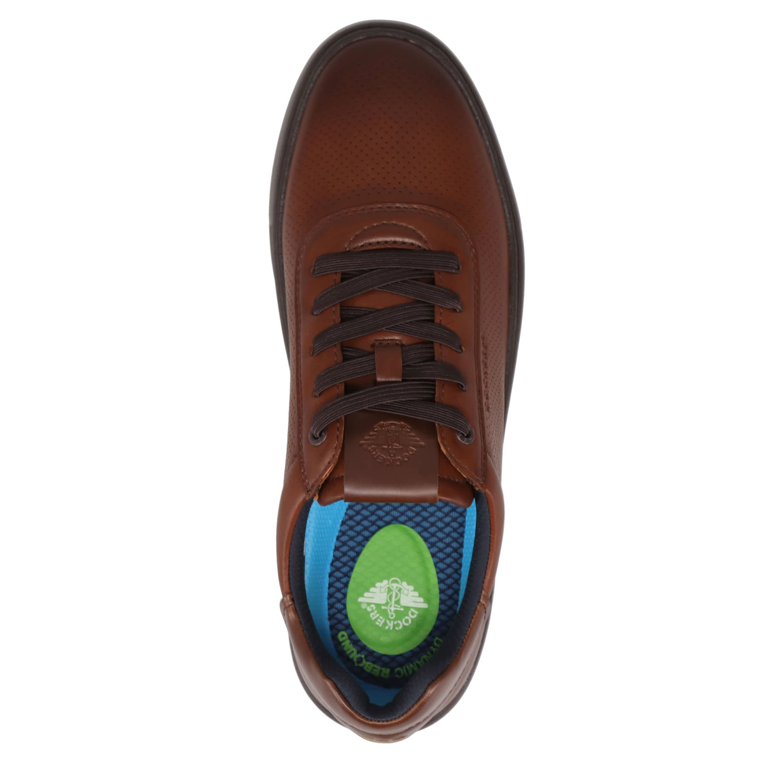 DOCKERS-MENS VORTEX SNEAKER-COGNAC & 