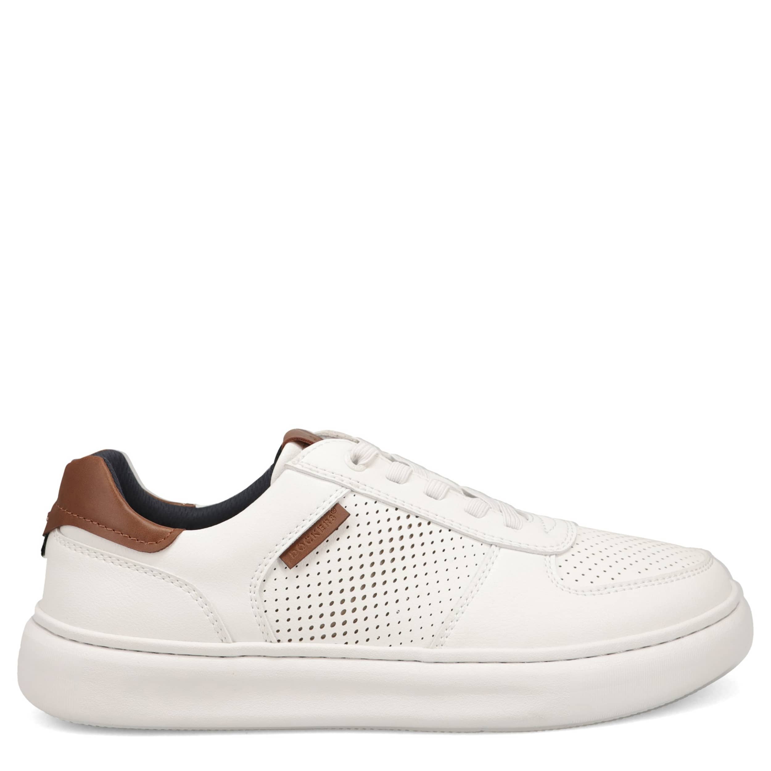 DOCKERS-MENS YOYAGE SNEAKER-WHITE & 