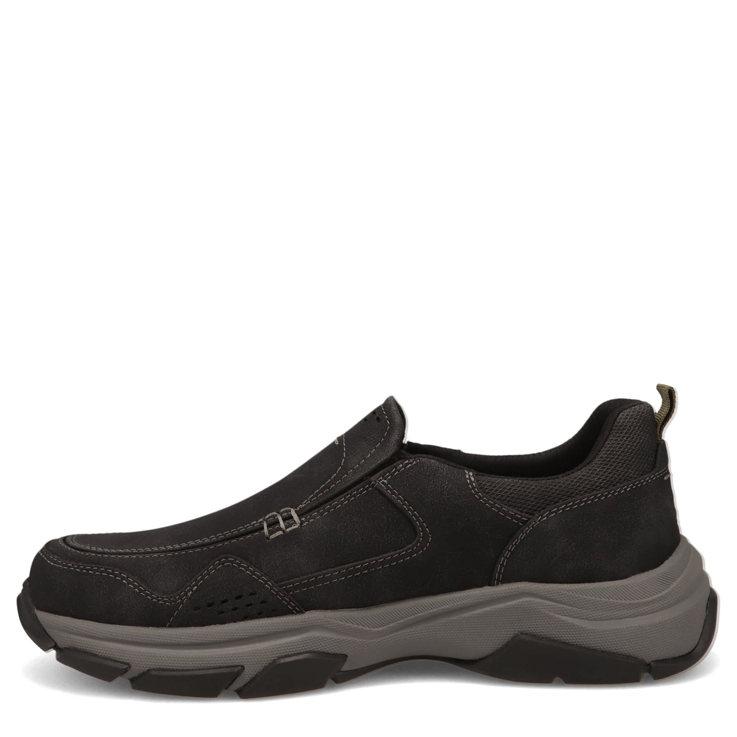 DOCKERS-MENS RAWLINS SLIP ON SNEAKER-BLACK & 