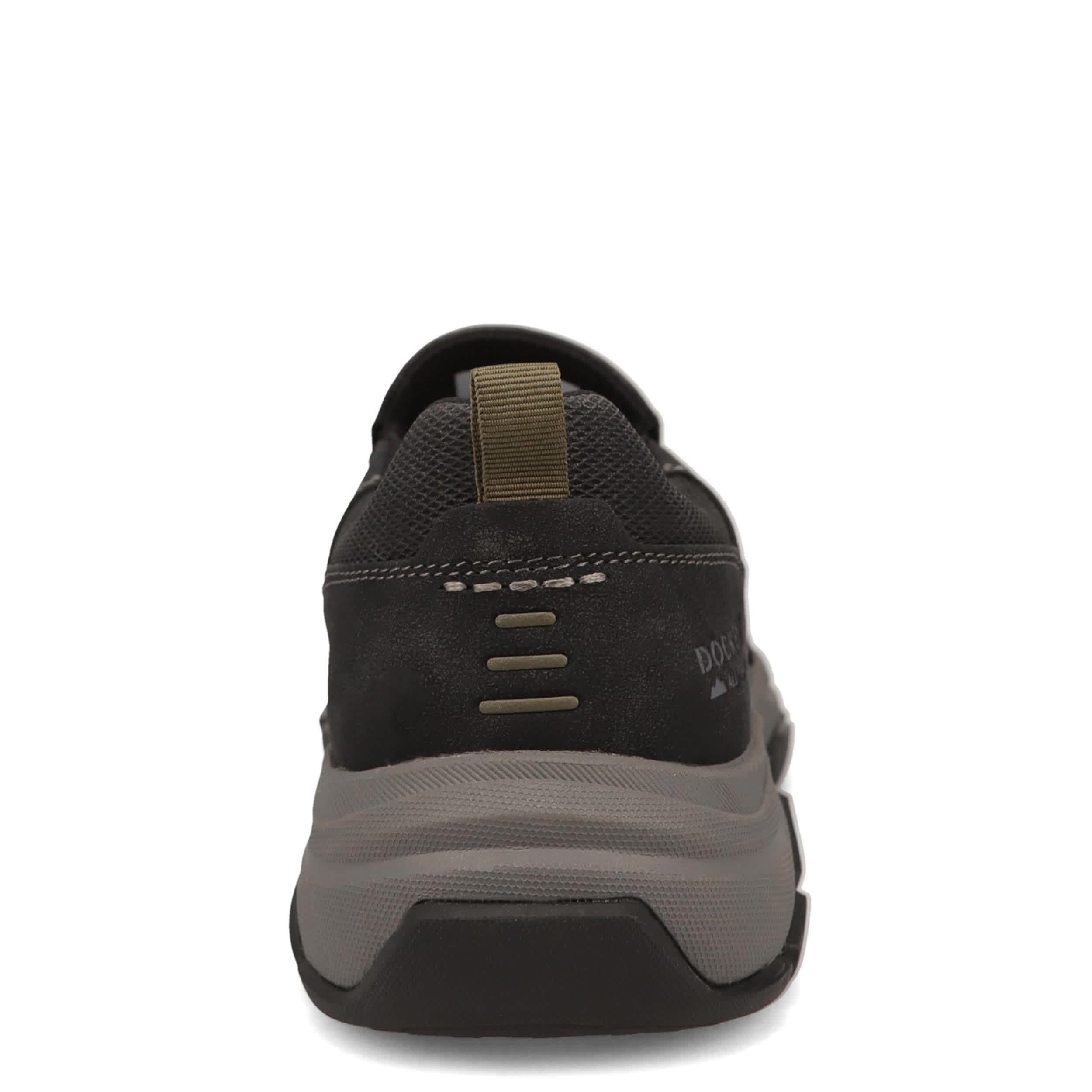 DOCKERS-MENS RAWLINS SLIP ON SNEAKER-BLACK & 