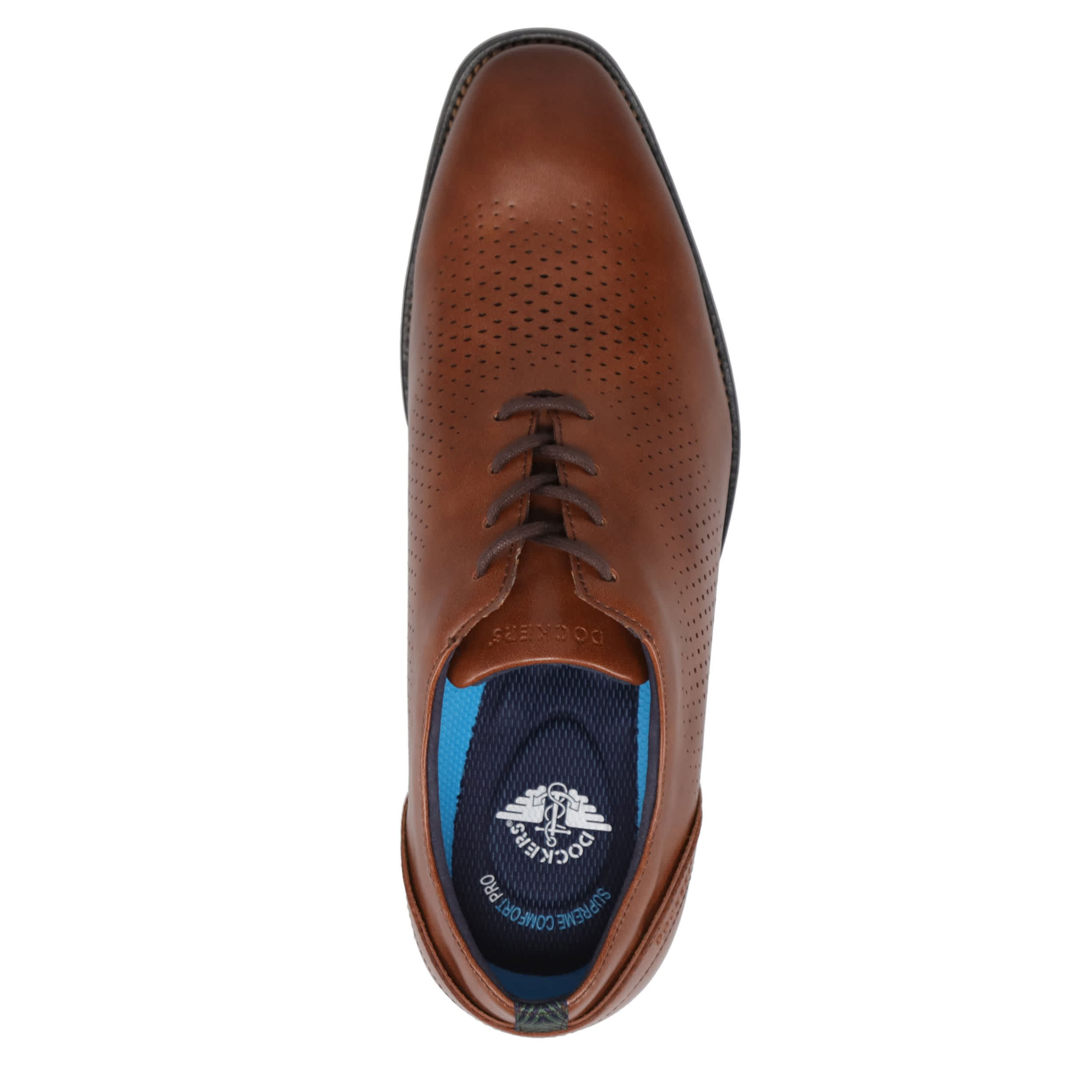 DOCKERS-MENS BLAKELEY OXFORD-COGNAC & 