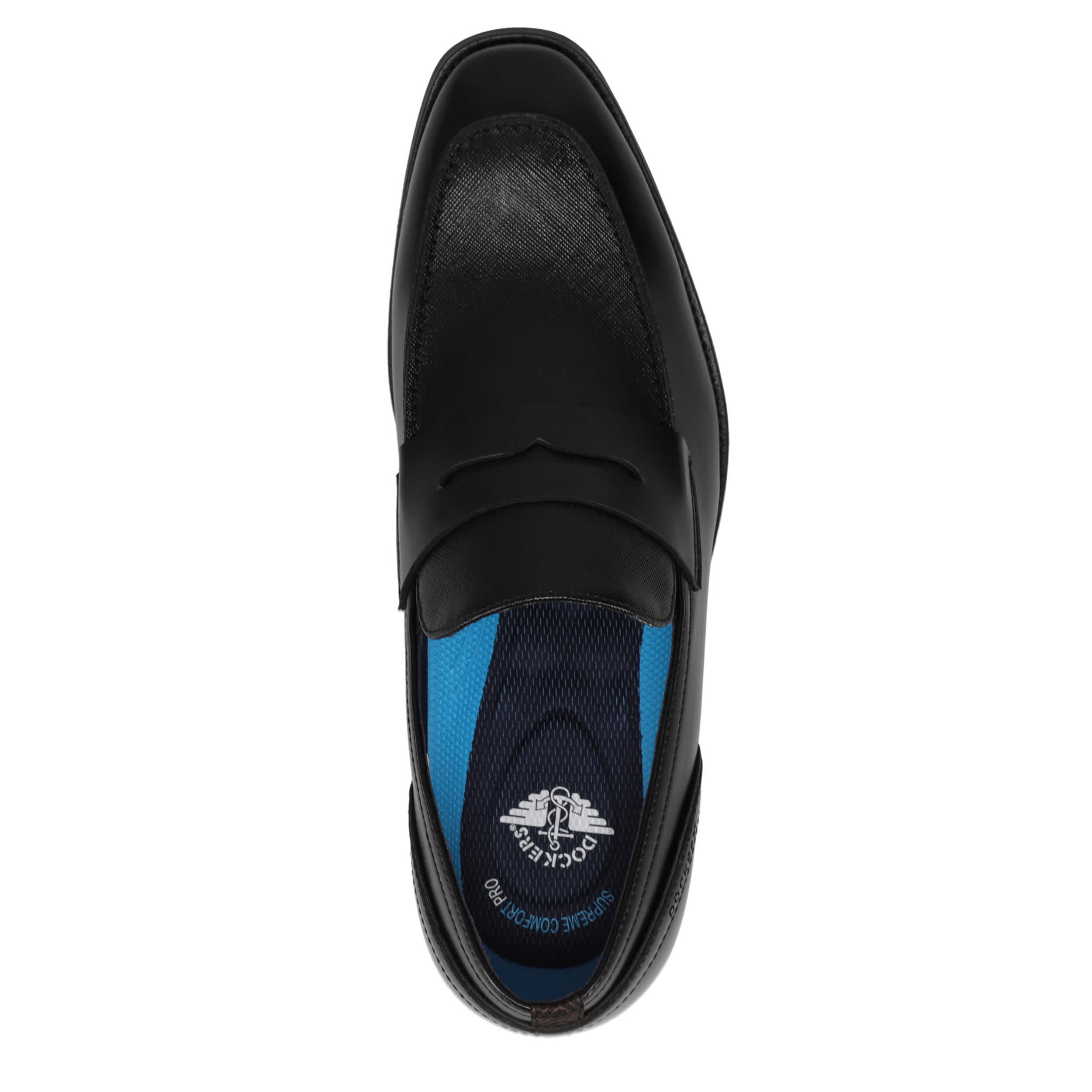 DOCKERS-MENS BLAIR PENNY LOAFER-BLACK & 