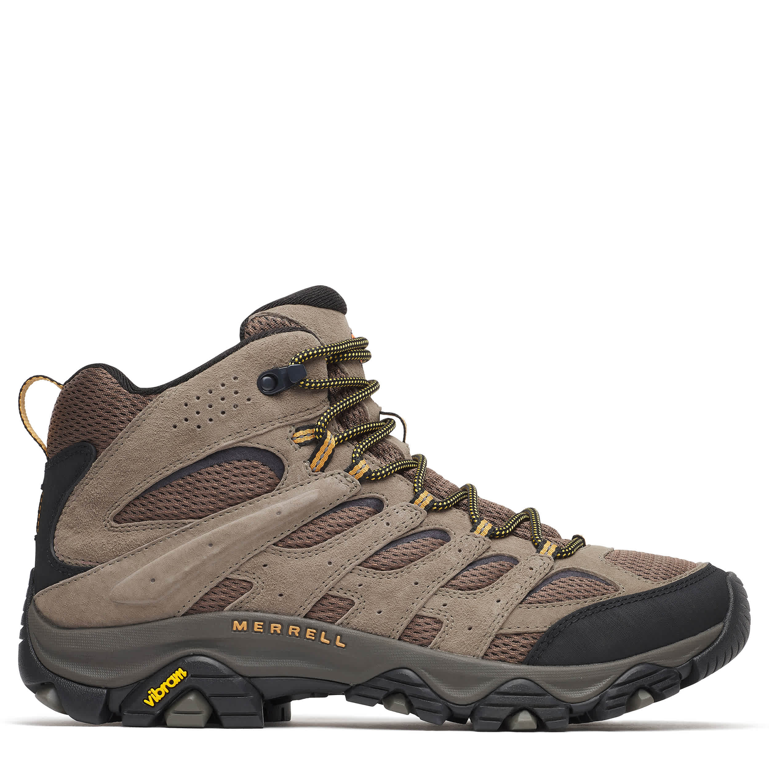 MERRELL-MENS MOAB 3 MID HIKING BOOT-CHESTNUT & 