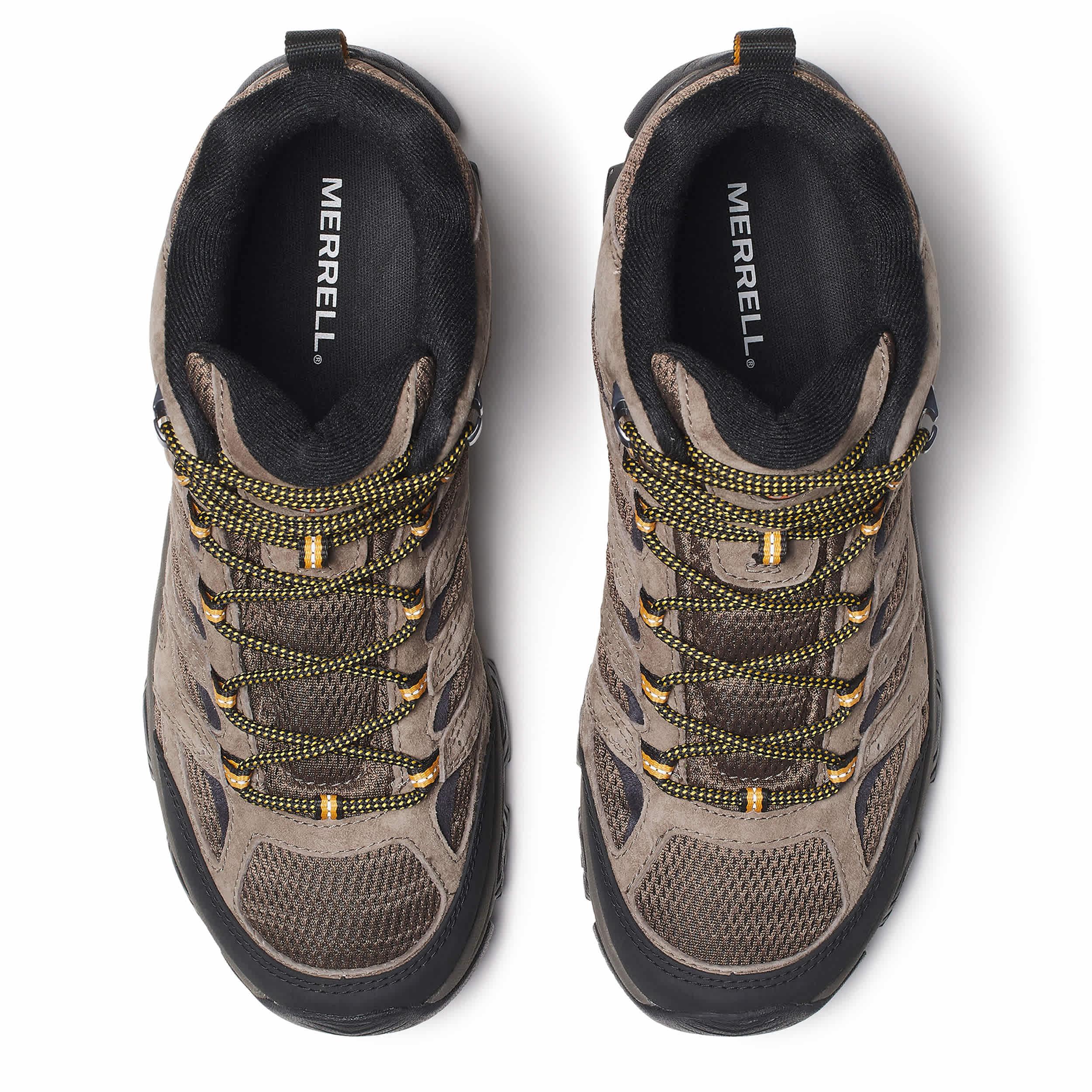 MERRELL-MENS MOAB 3 MID HIKING BOOT-CHESTNUT & 