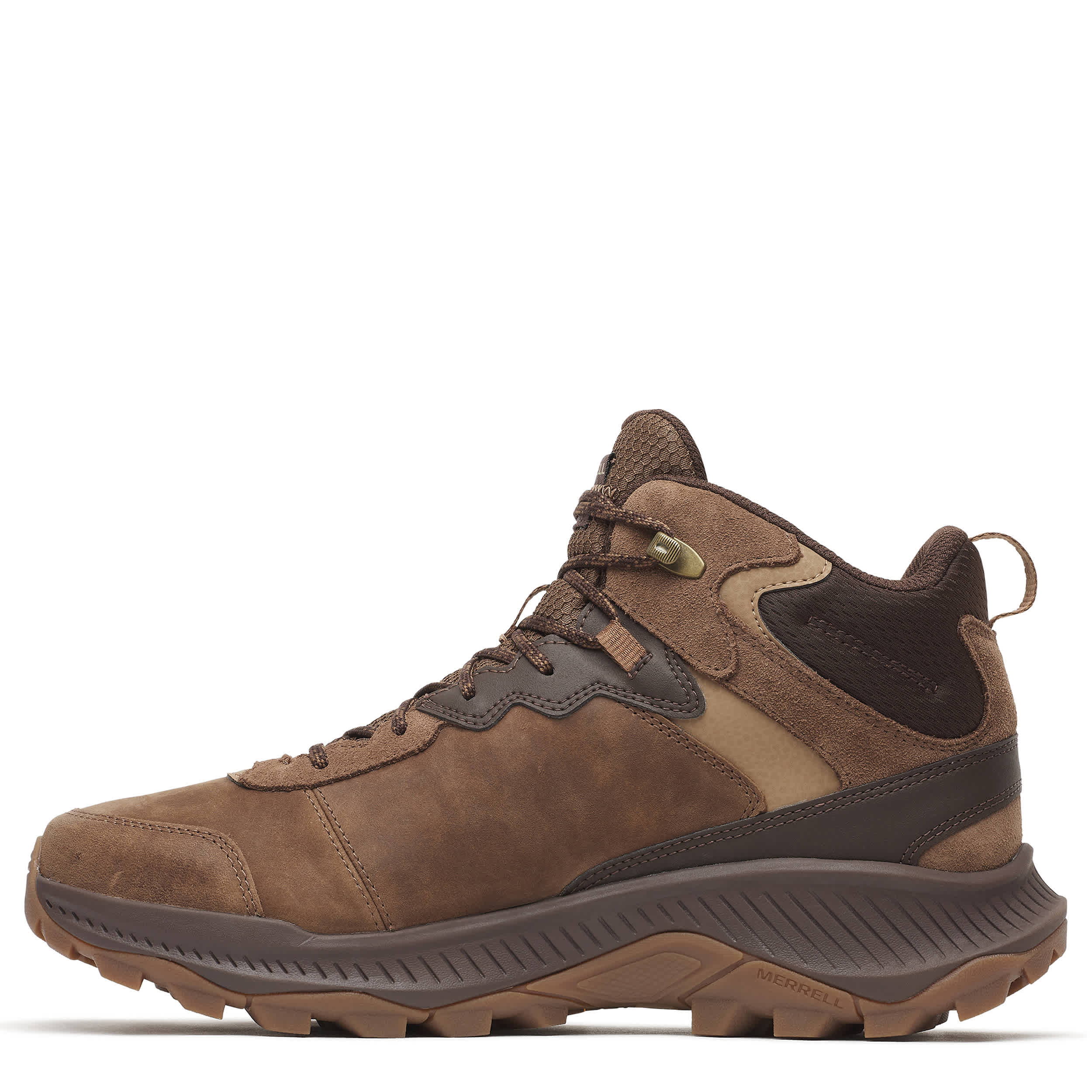 MERRELL-MENS SPEED STRIKE 2 LTR MID WATERPROOF HIKING BOOT-BROWN & 