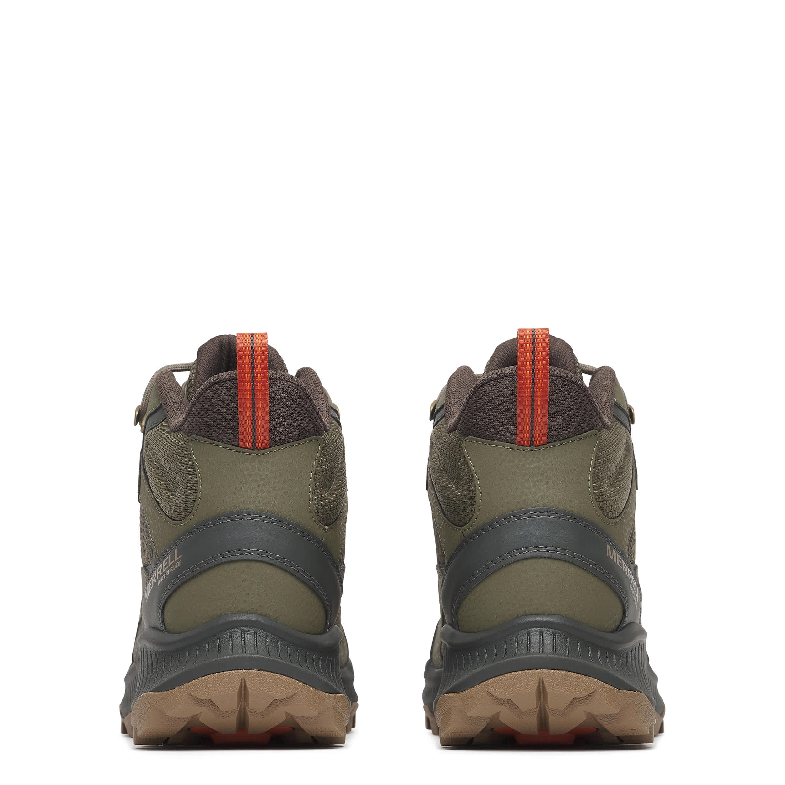 MERRELL-MENS SPEED STRIKE 2 MID WATERPROOF HIKING BOOT-OLIVE & 