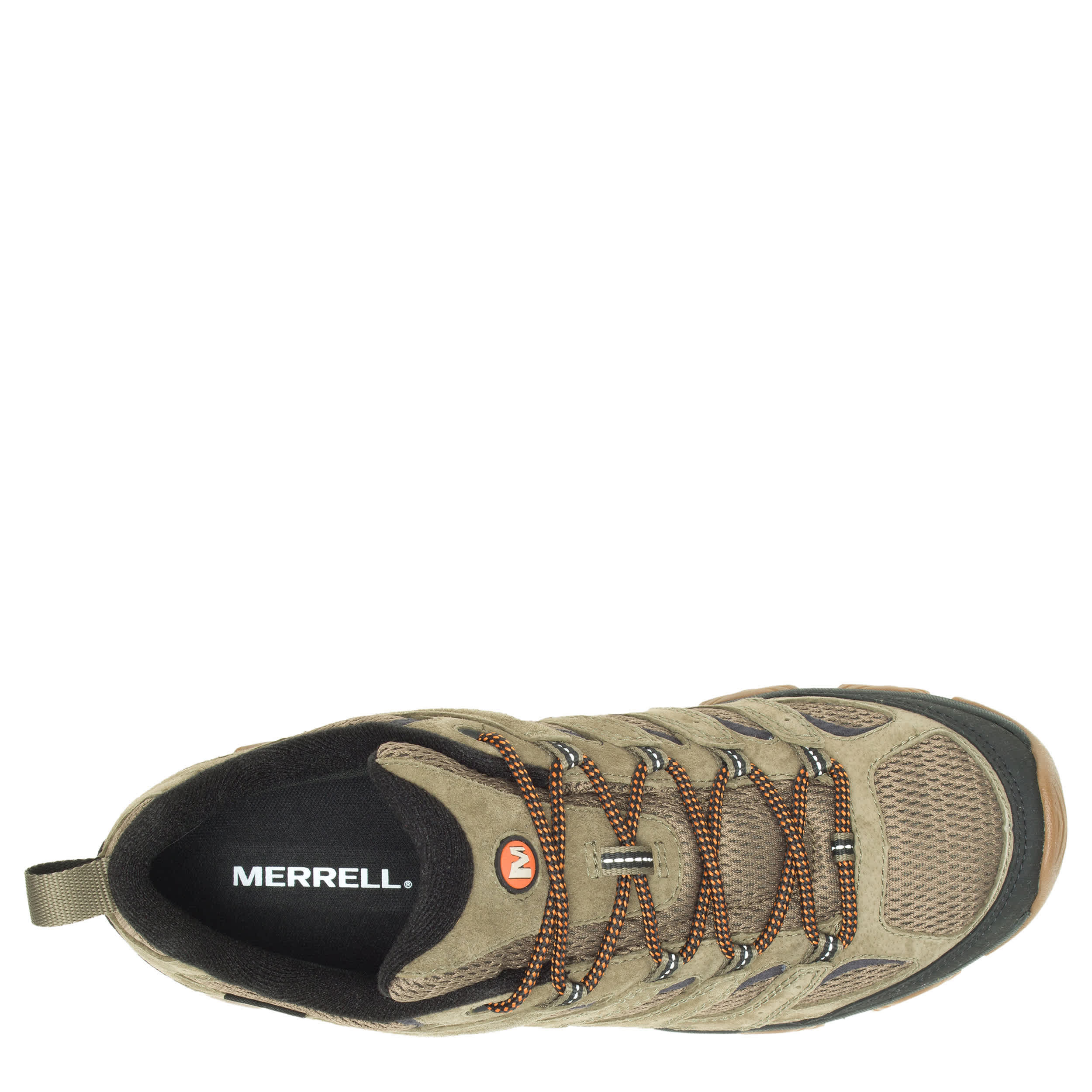 MERRELL-MENS MOAB 3 WATERPROOF HIKING SHOE-OLIVE & GUM