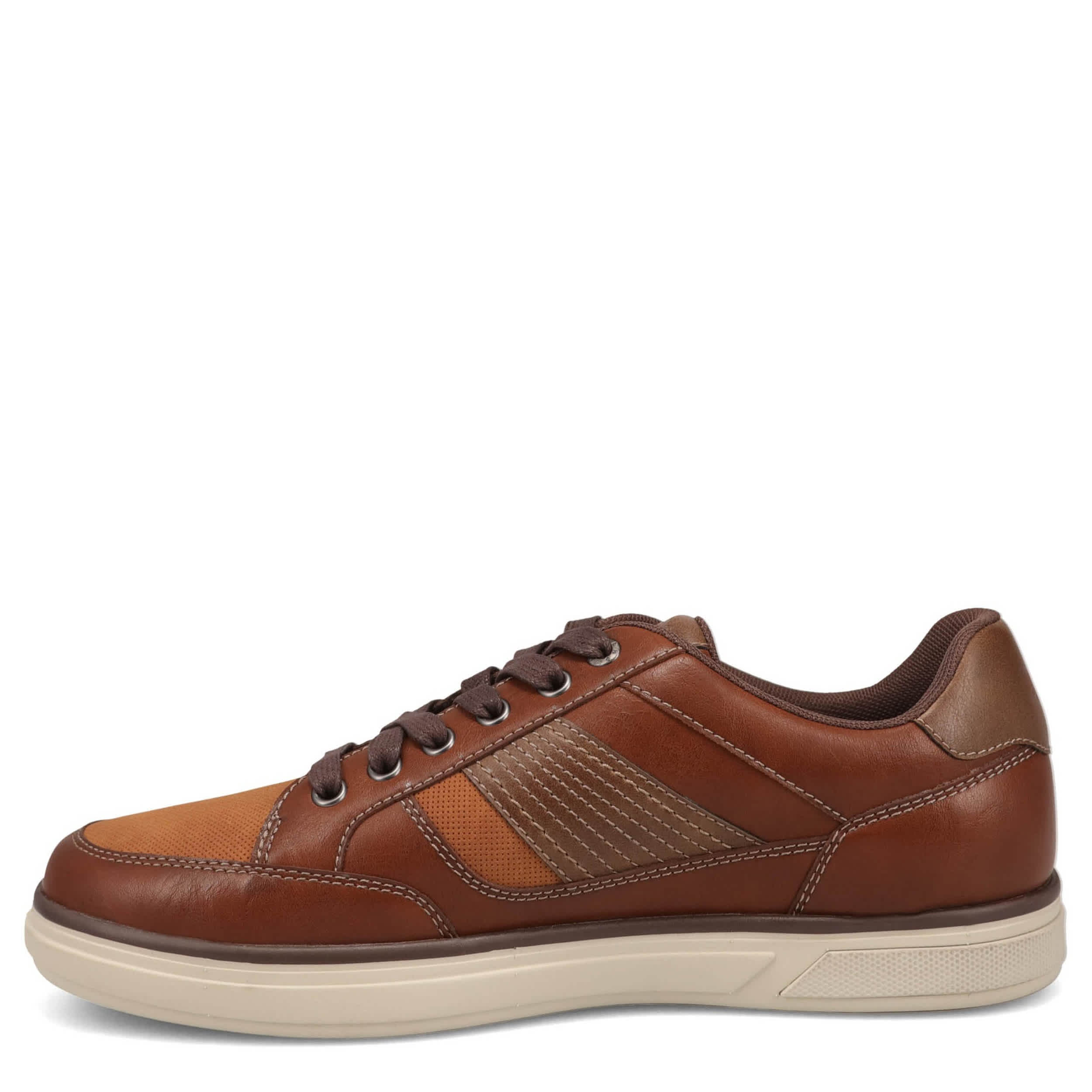 DOCKERS-MENS FIELDER SNEAKER-DARK BROWN & 