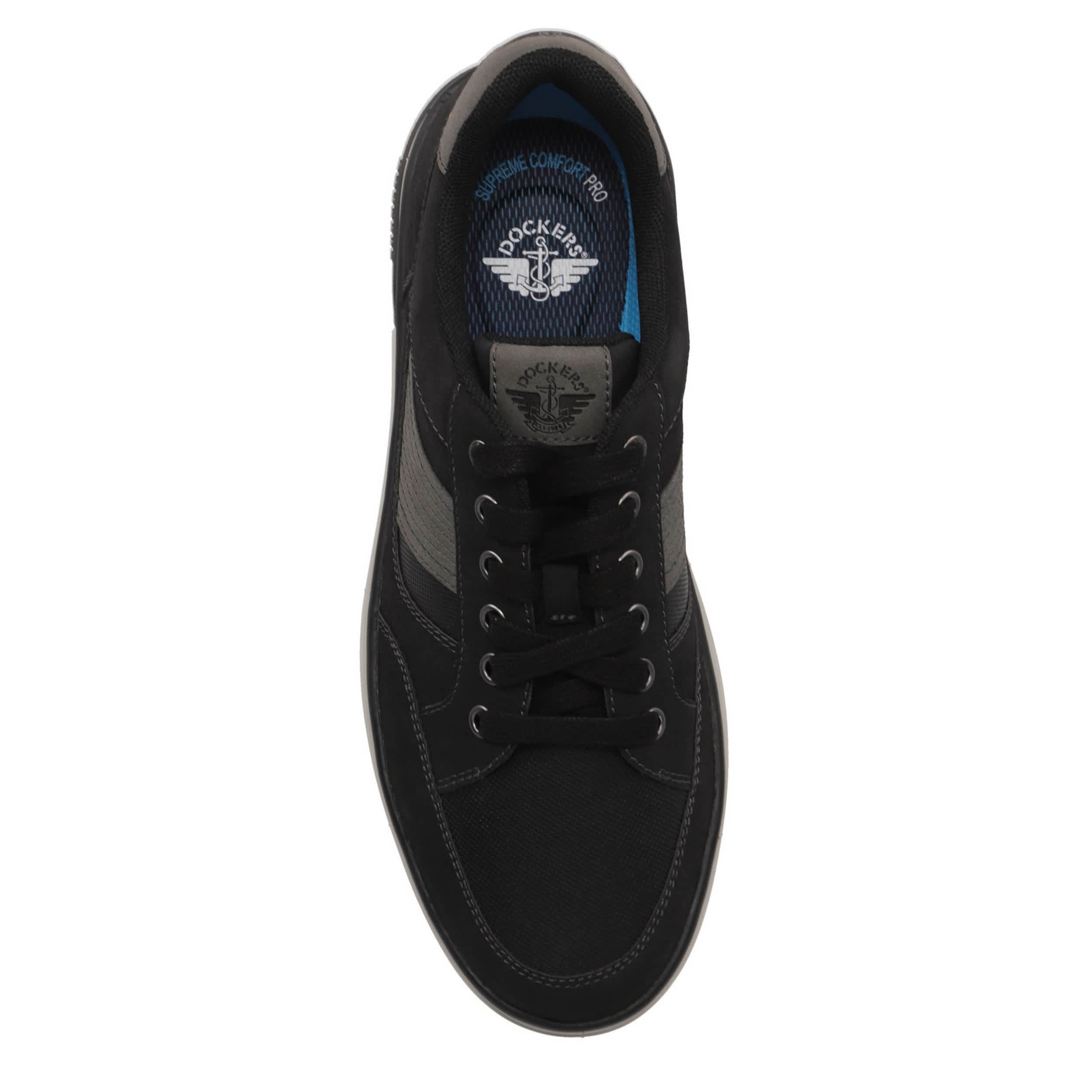 DOCKERS-MENS FIELDER SNEAKER-BLACK & 